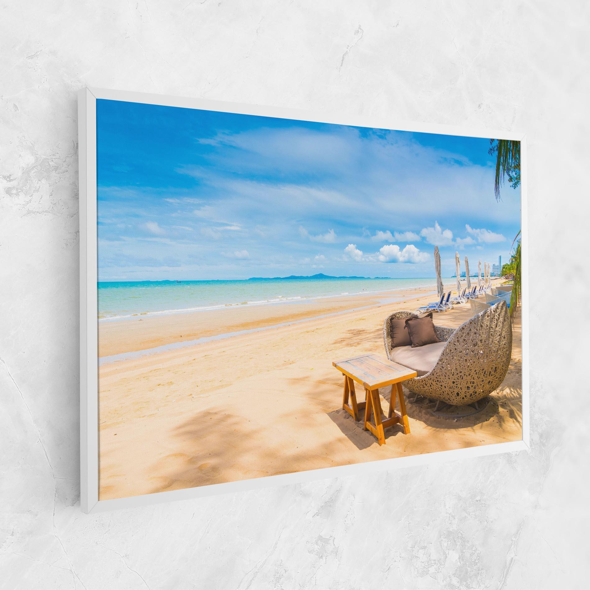 Картина на платно Dinning Blue Sky mockup 1