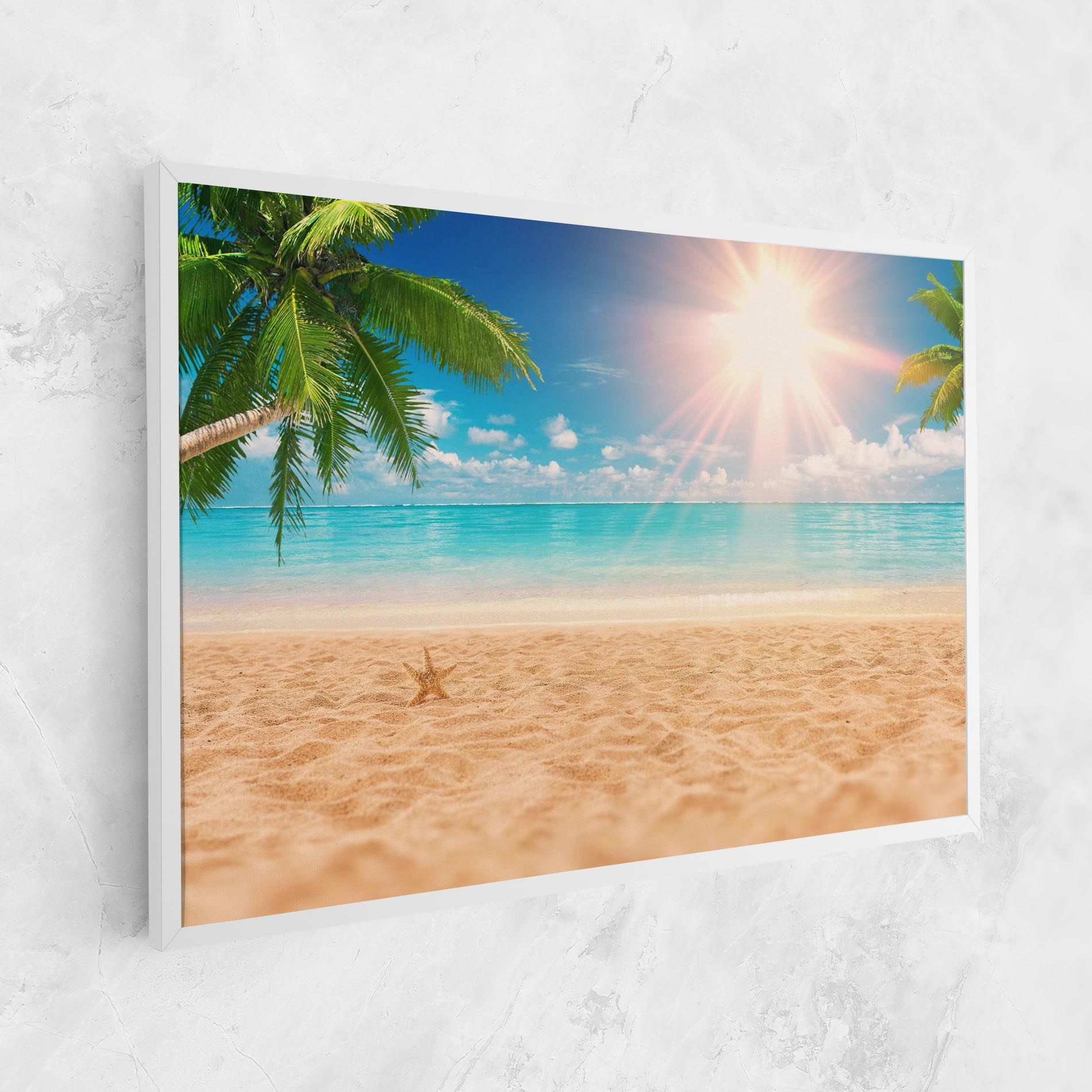 Exotic Beach Ocean mockup 1