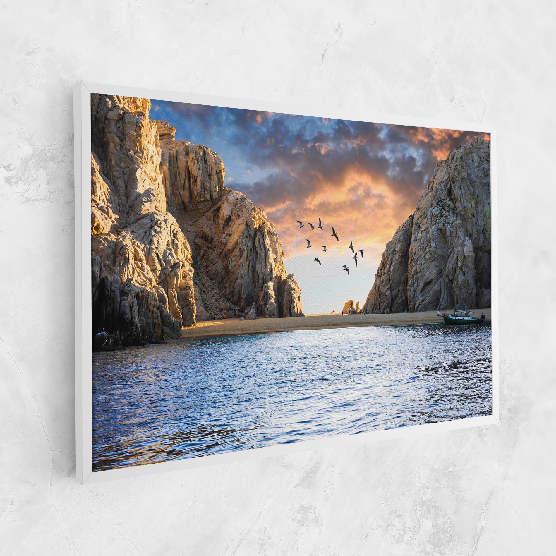 Картина на платно Lover S Beach mockup 1