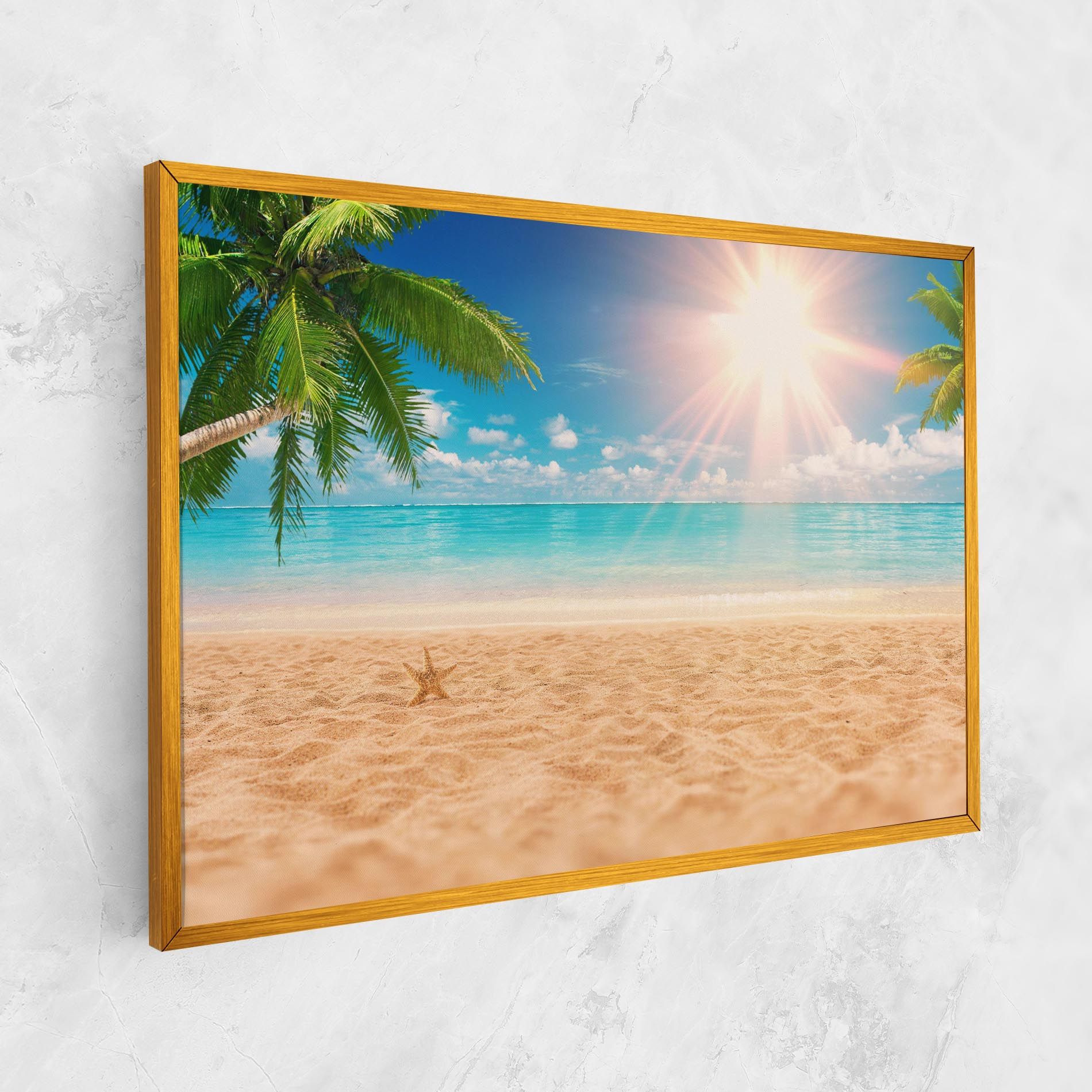 Exotic Beach Ocean mockup 1