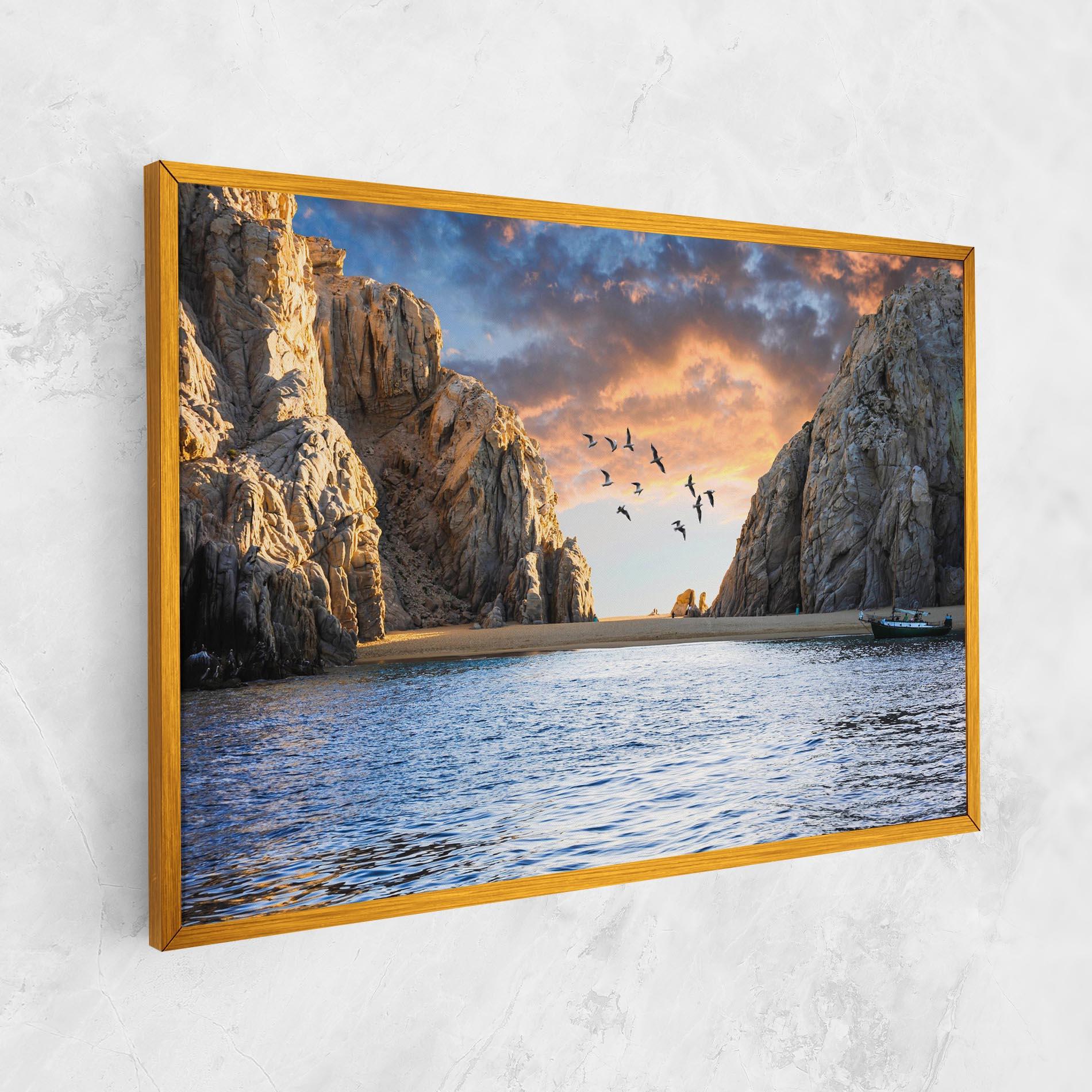 Картина на платно Lover S Beach mockup 1