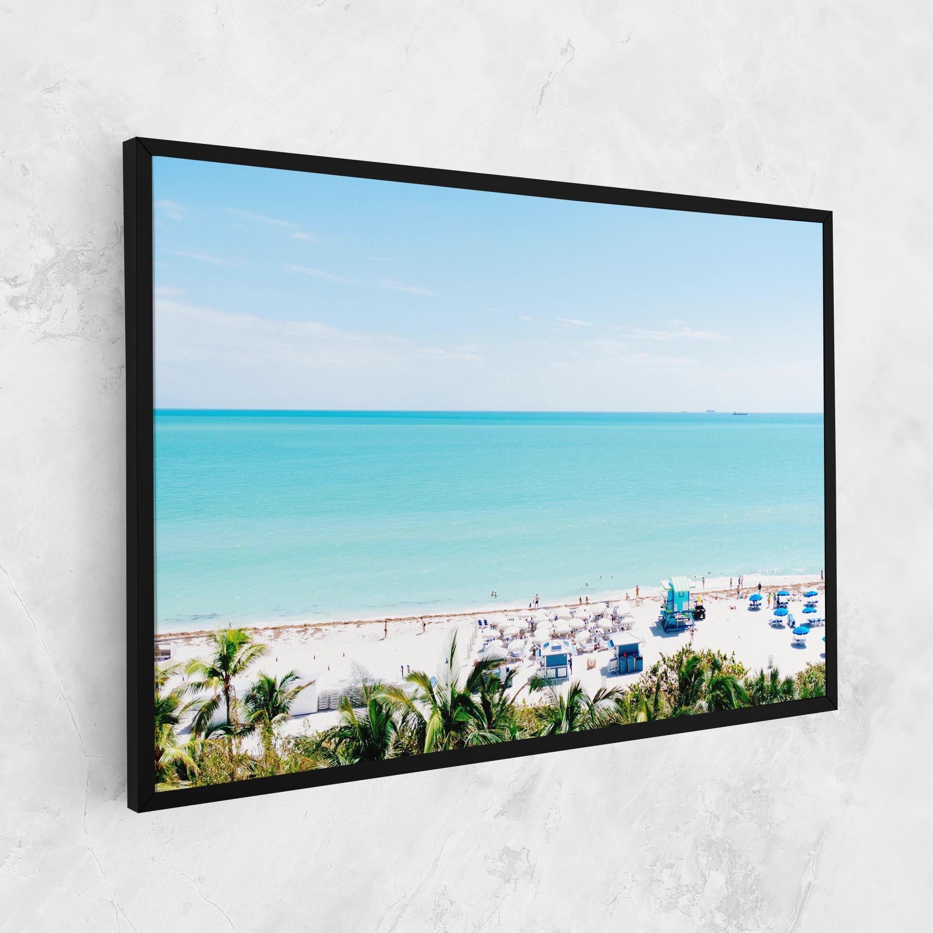 Картина на платно Blue Clear Water mockup 1