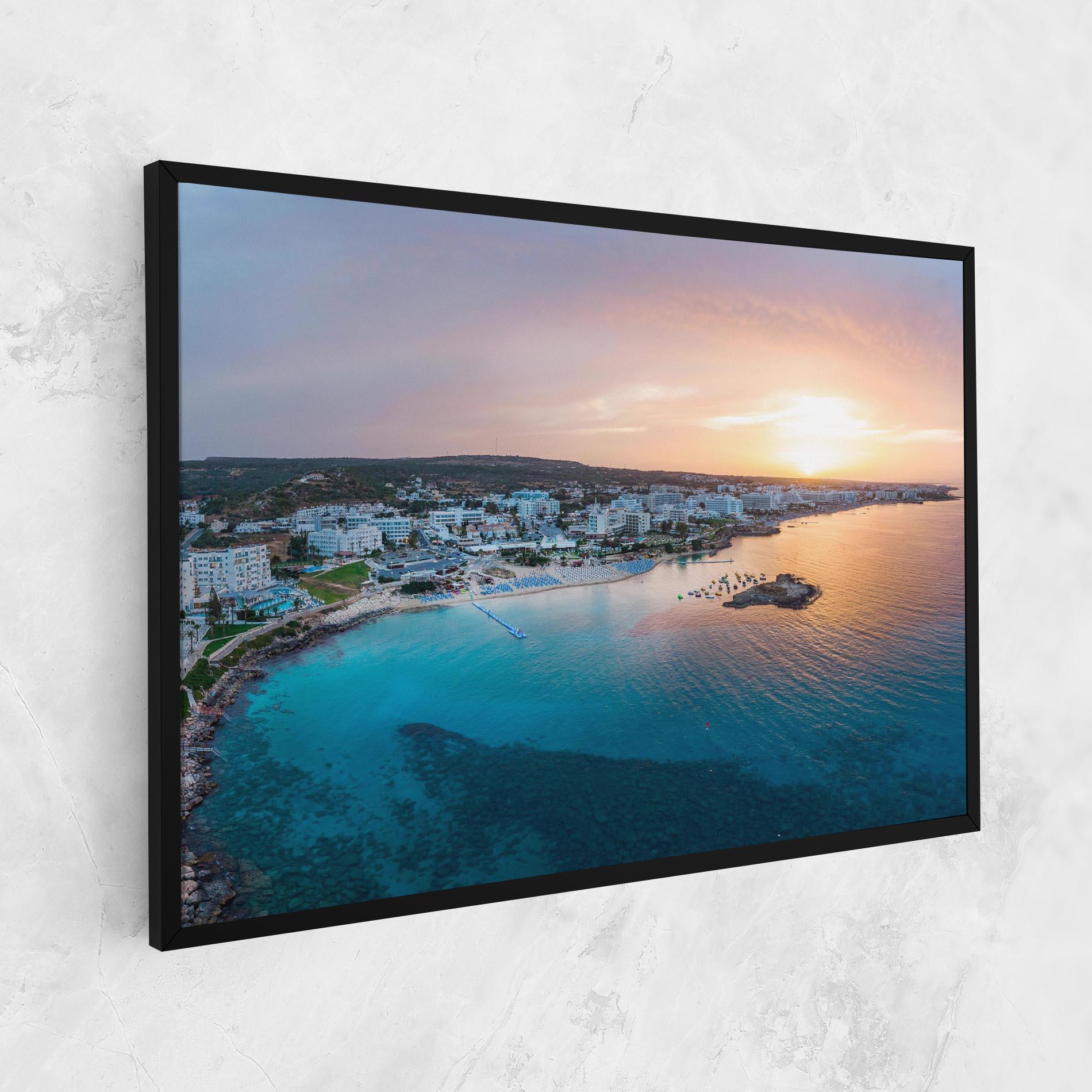 Картина на платно Protaras Cyprus mockup 1