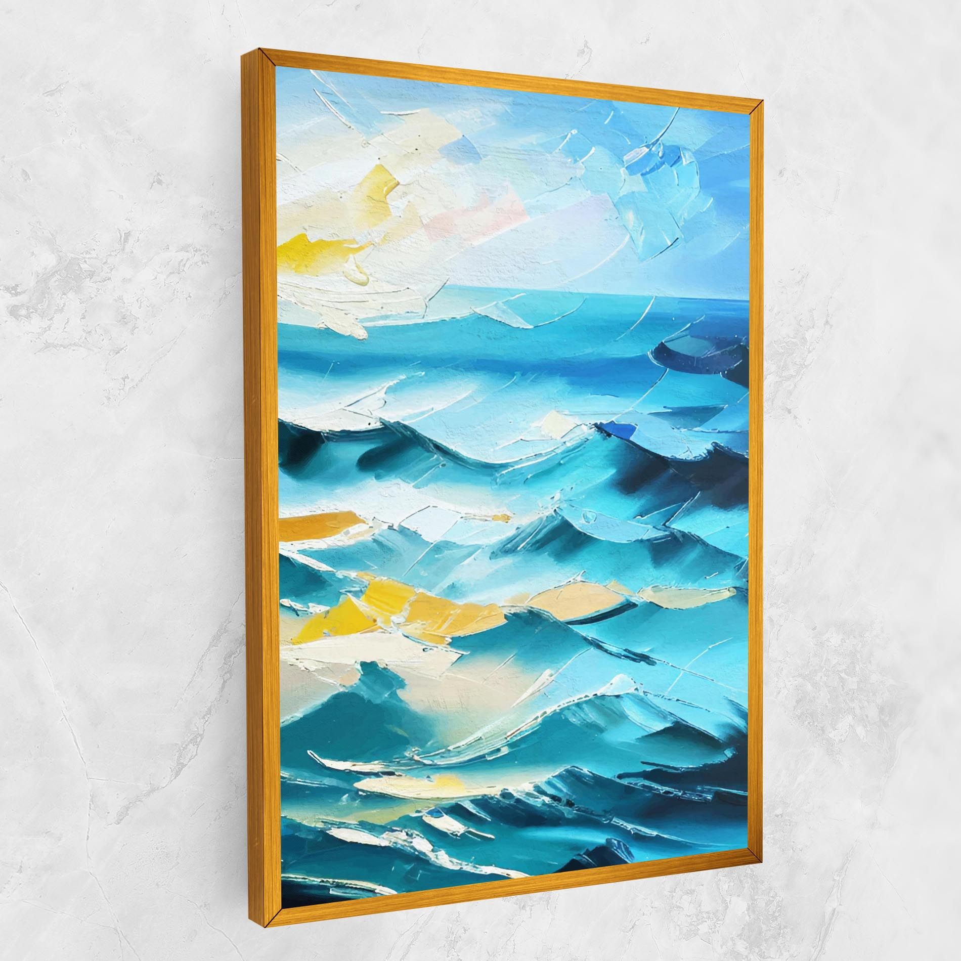Blue Ocean Painting mockup 1