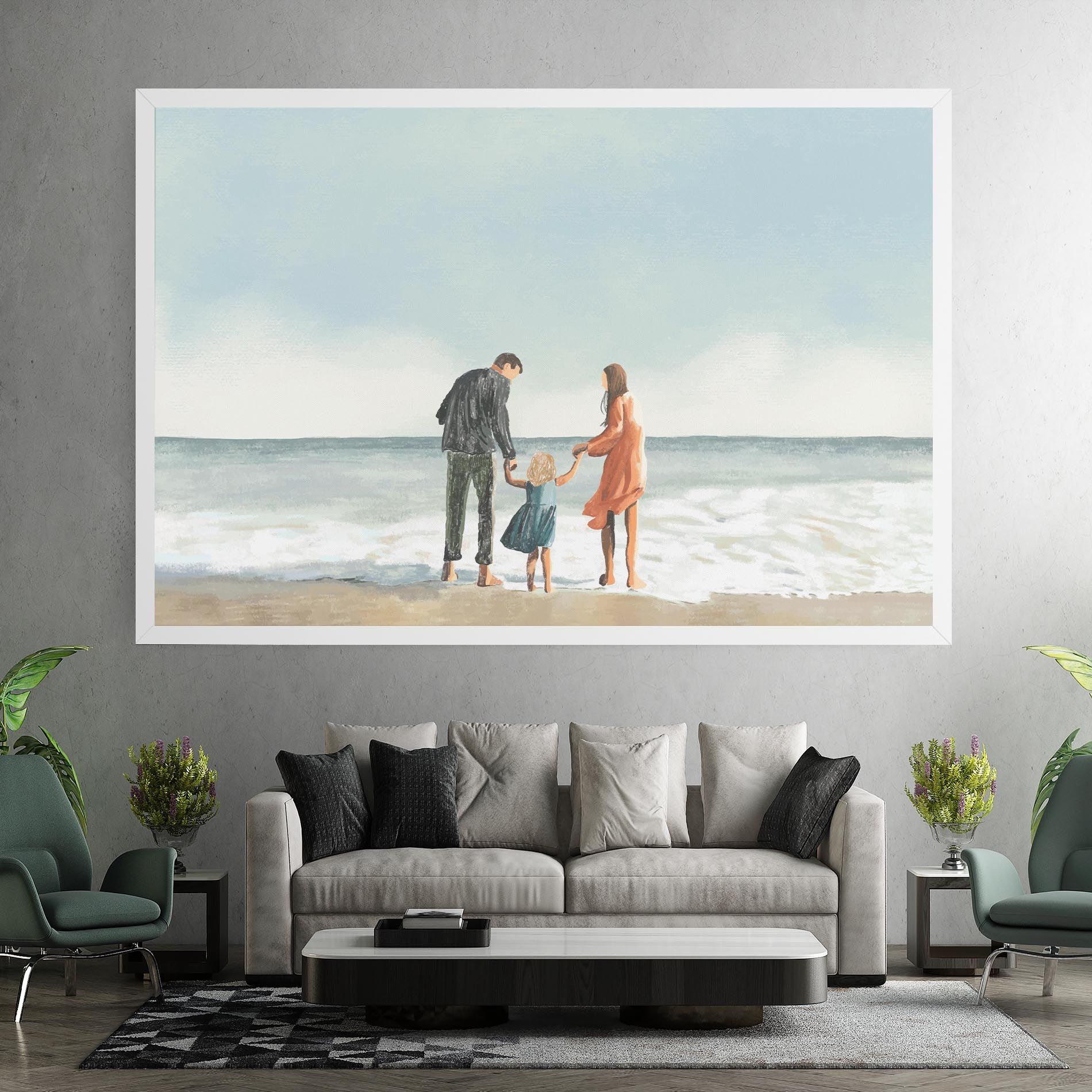 Beach Family mockup 7