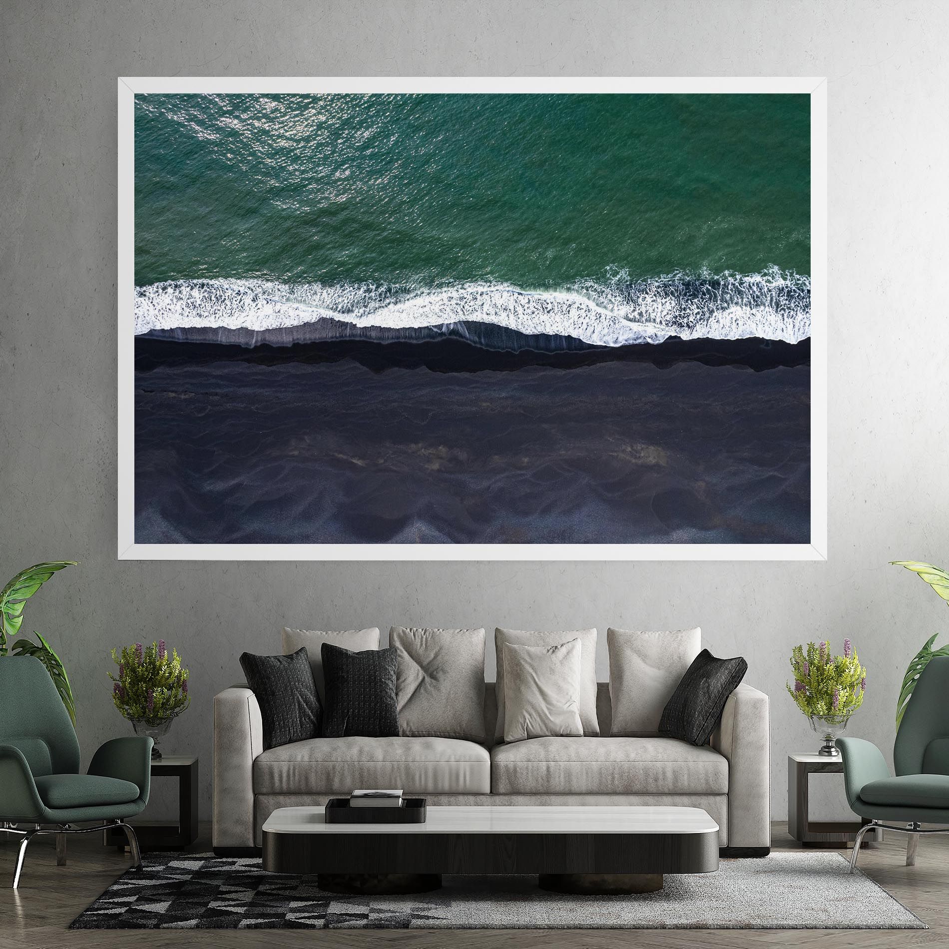 Green Blue Beach mockup 7