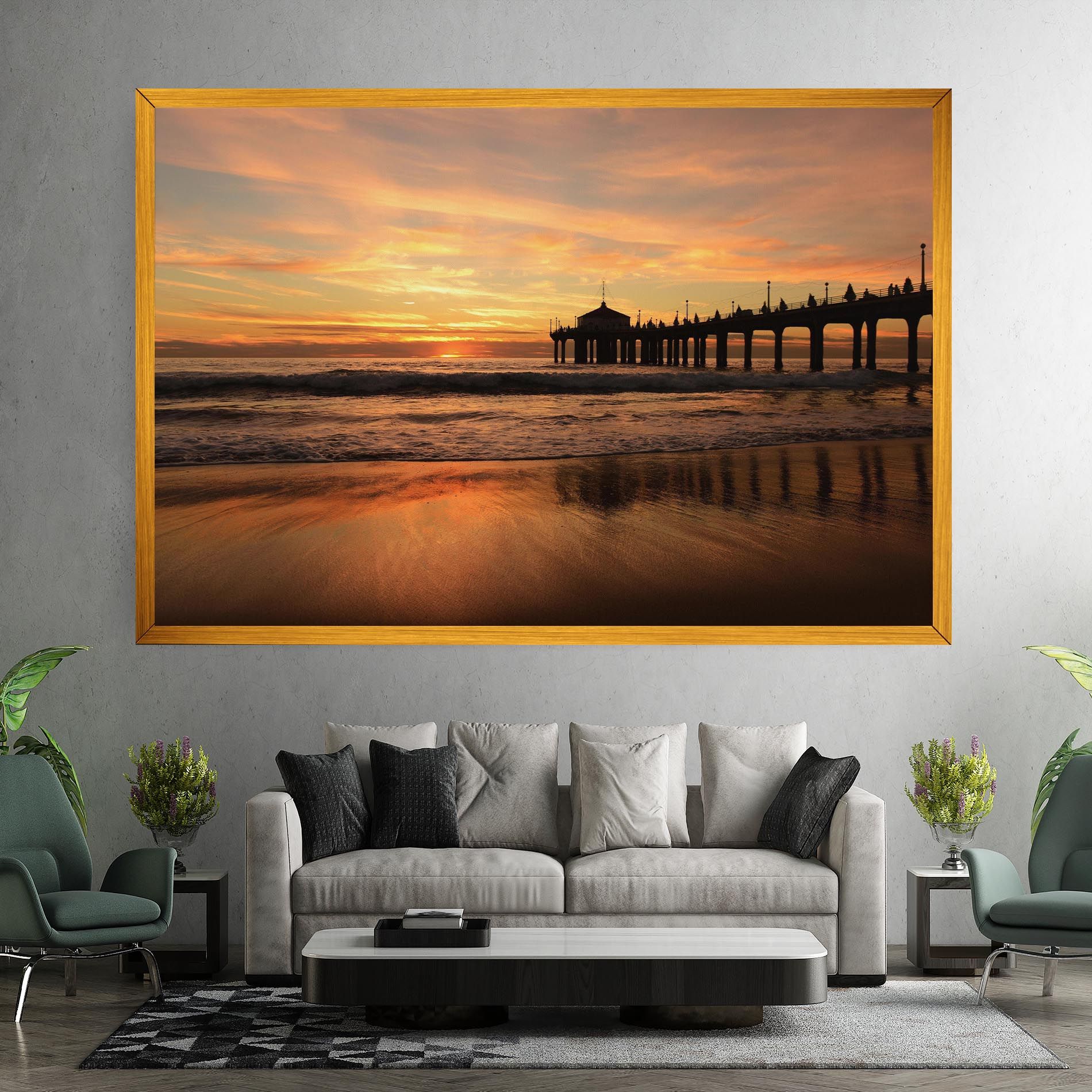 Beach Sunset View mockup 7