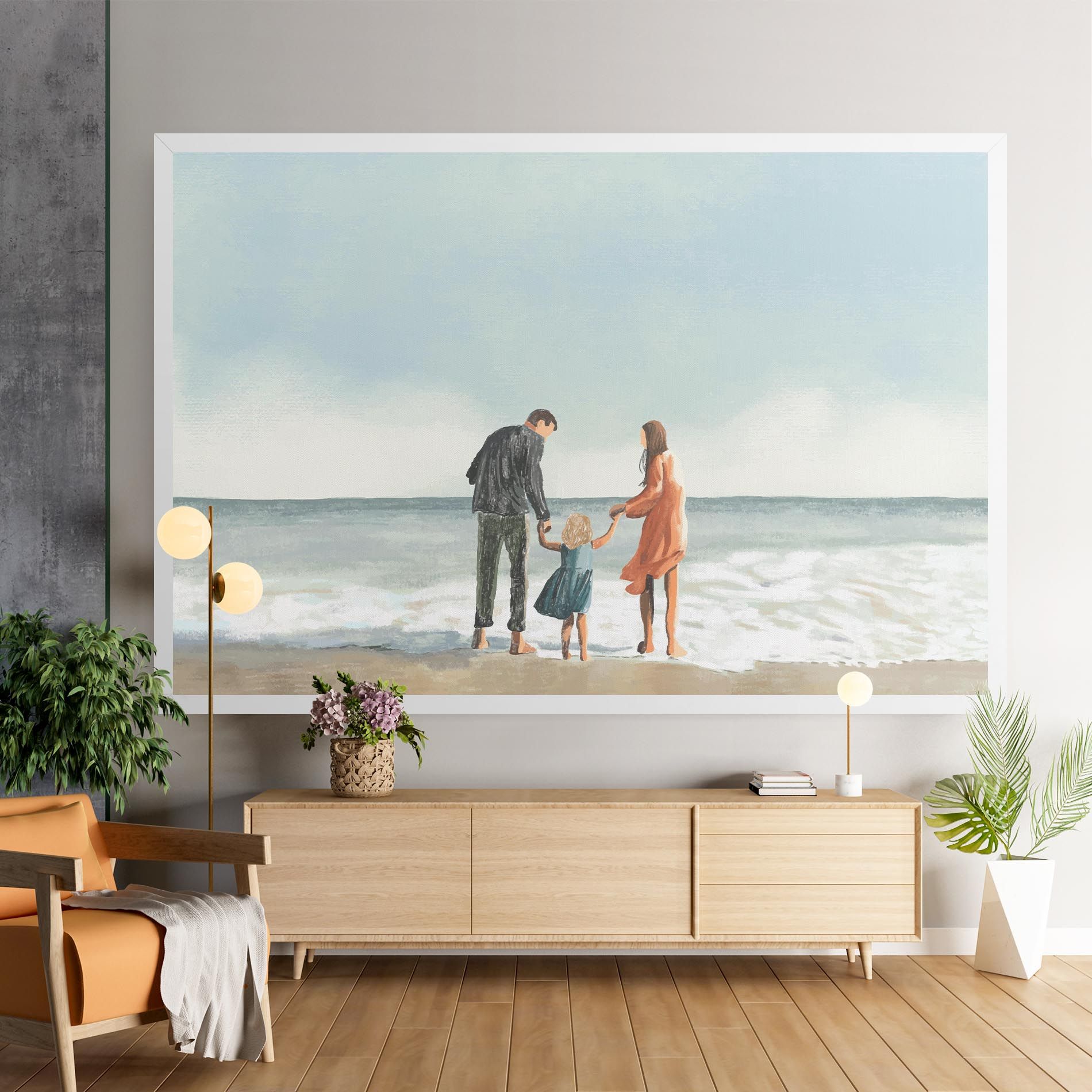 Beach Family mockup 9