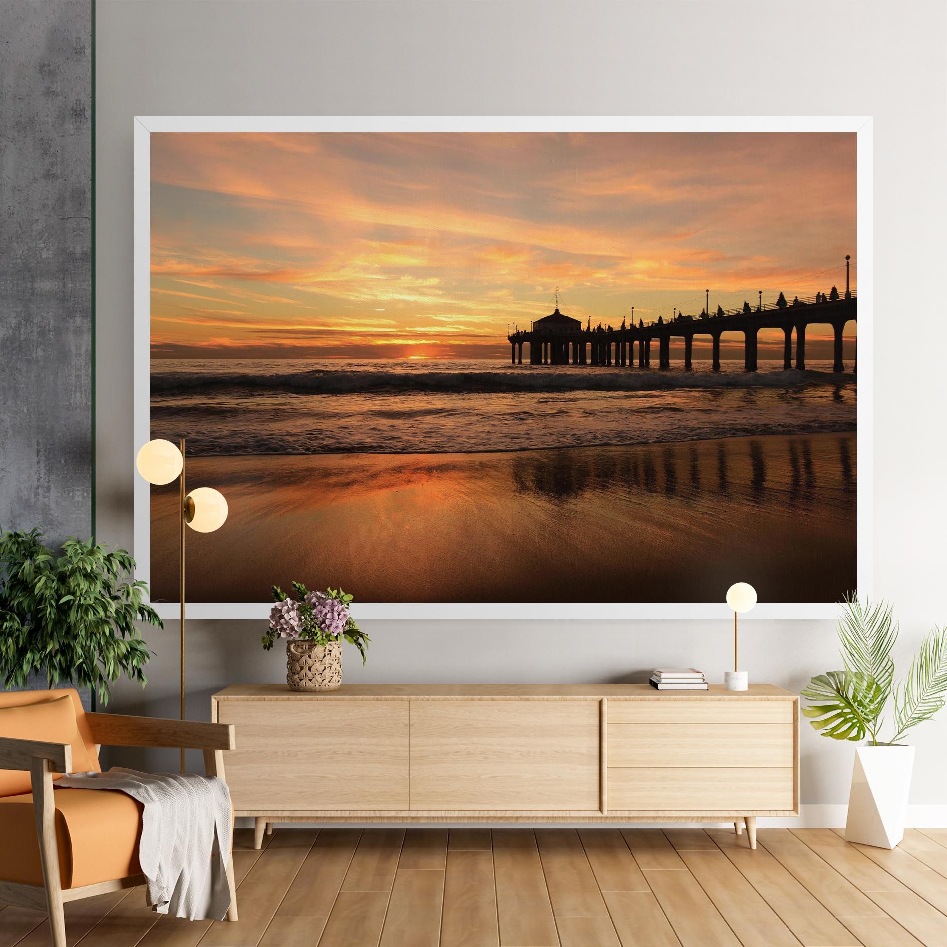 Beach Sunset View mockup 9