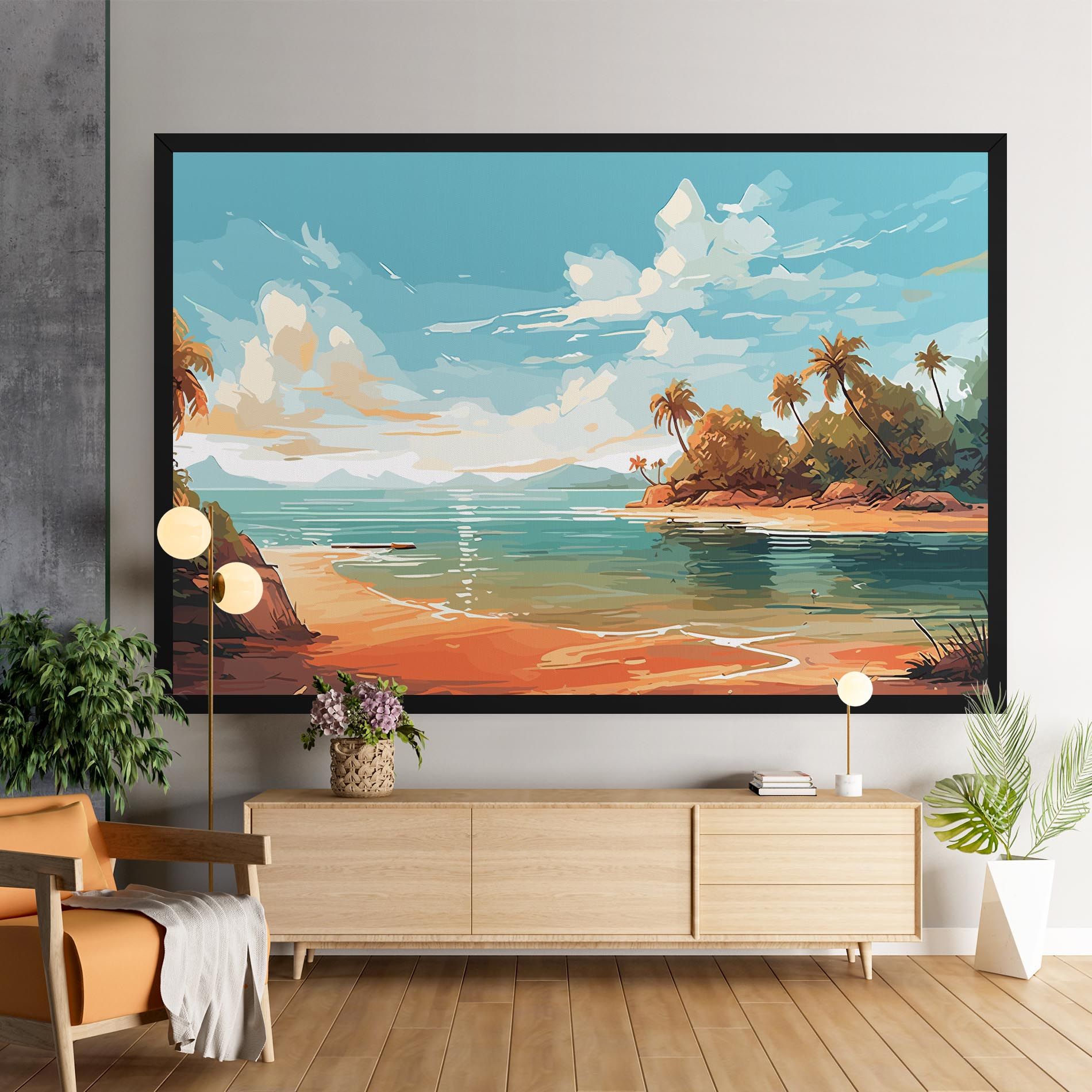 Blue Sky Beach mockup 9