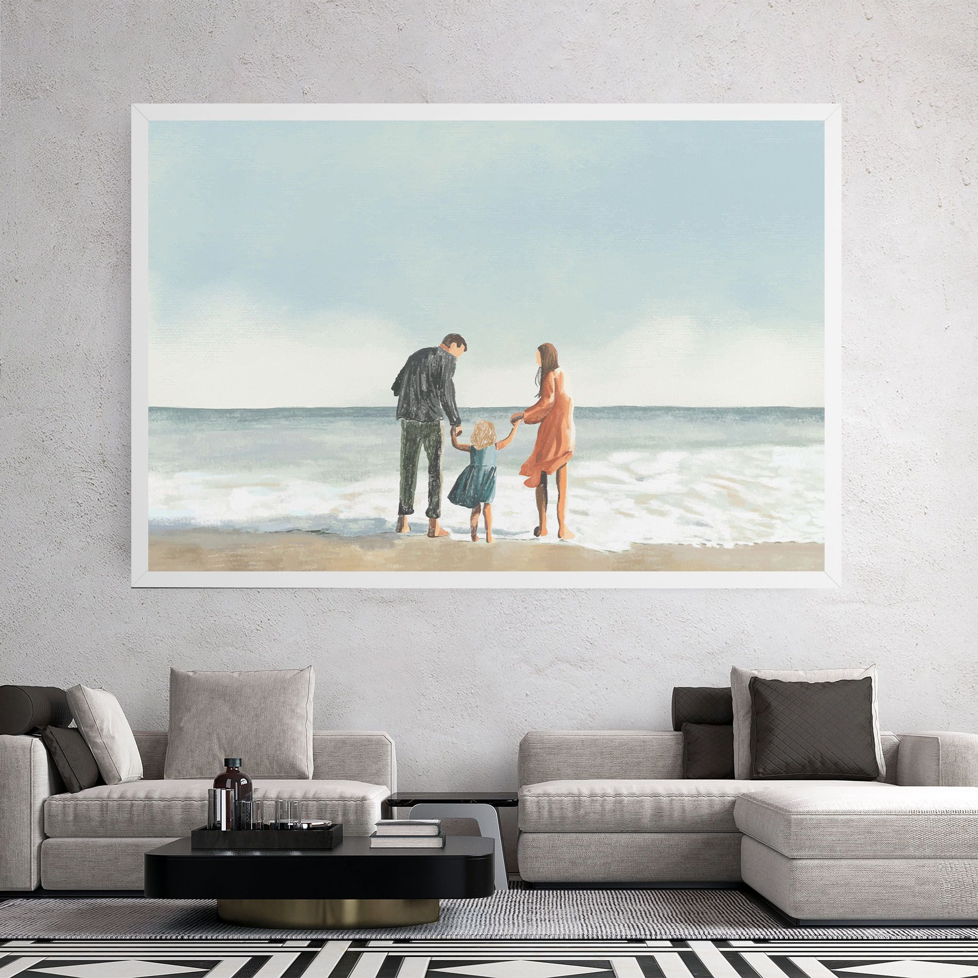 Beach Family mockup 2