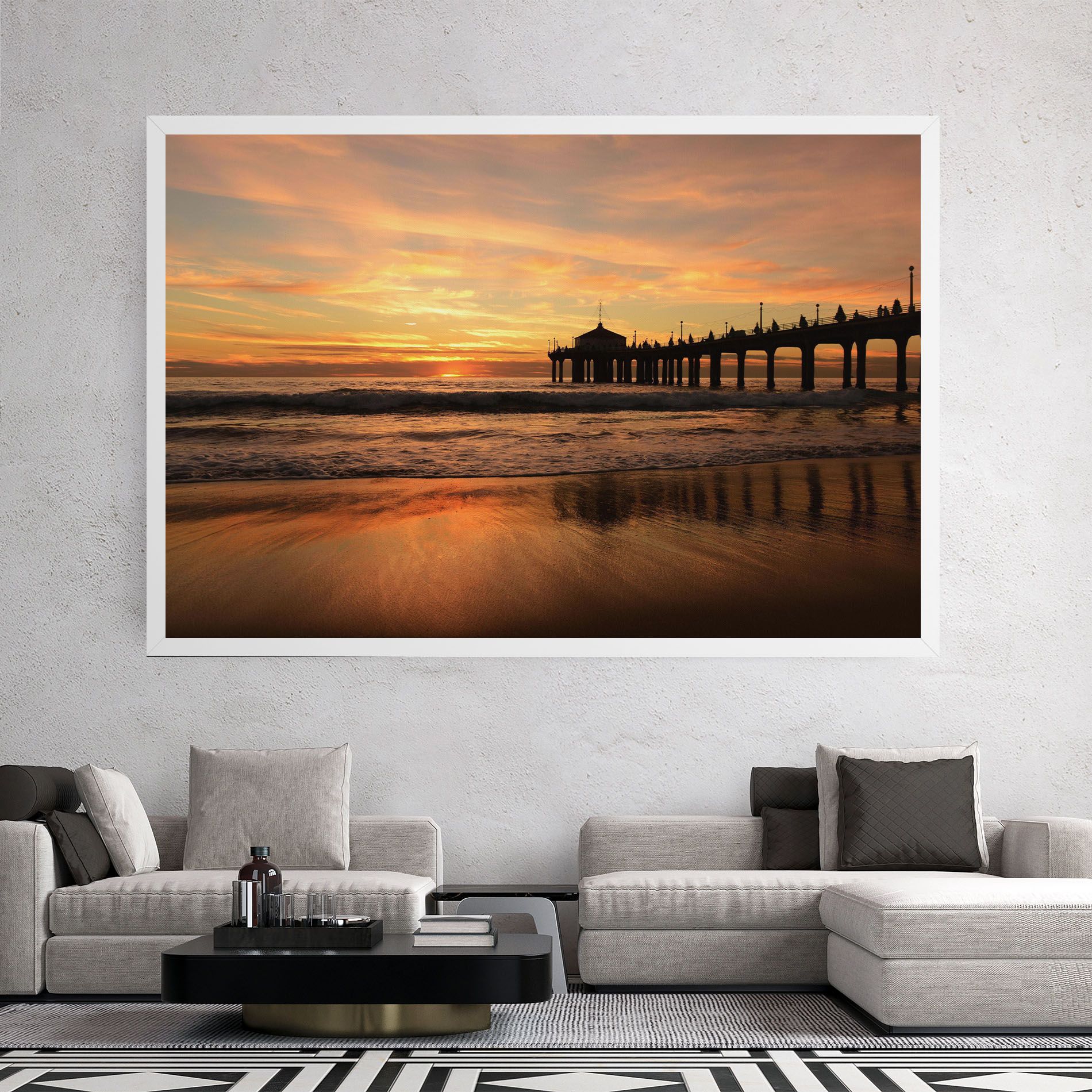 Beach Sunset View mockup 2