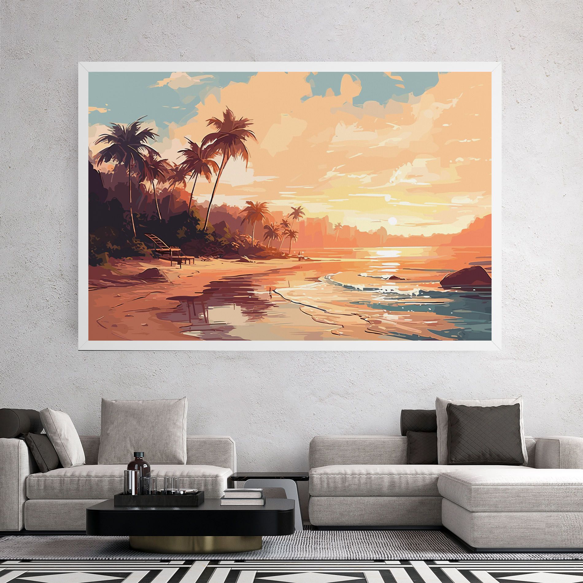 Blue Orange Beach mockup 2