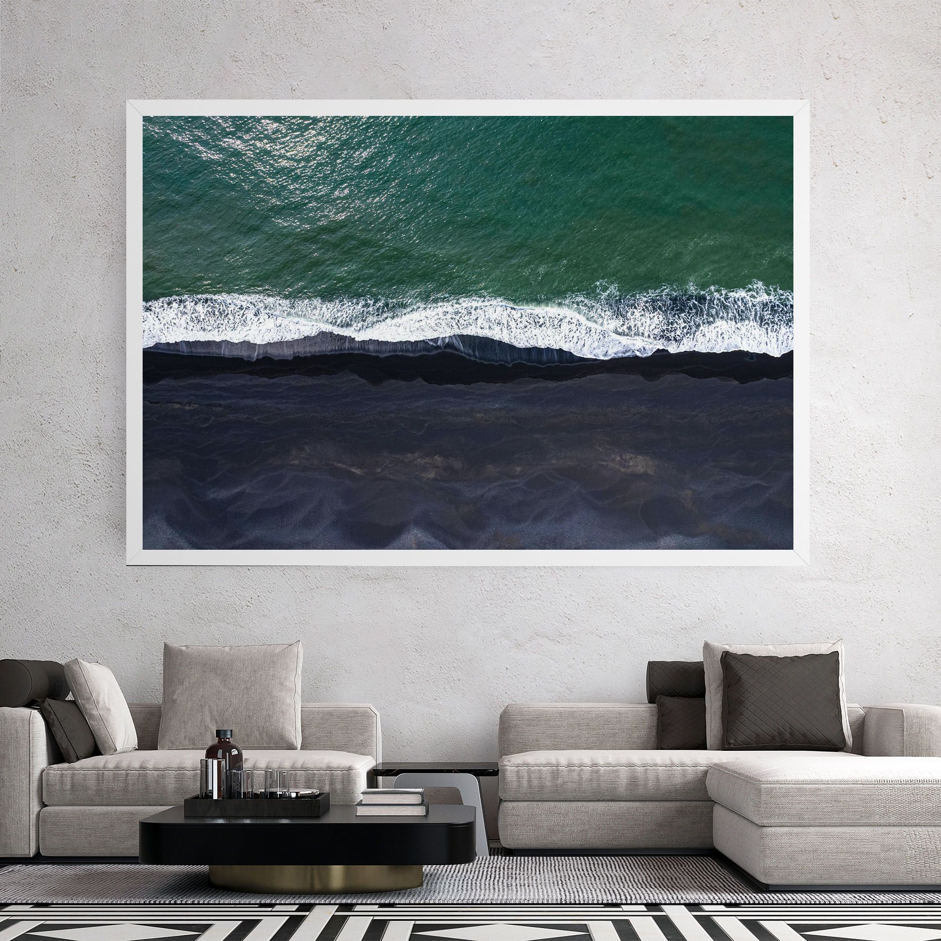 Green Blue Beach mockup 2