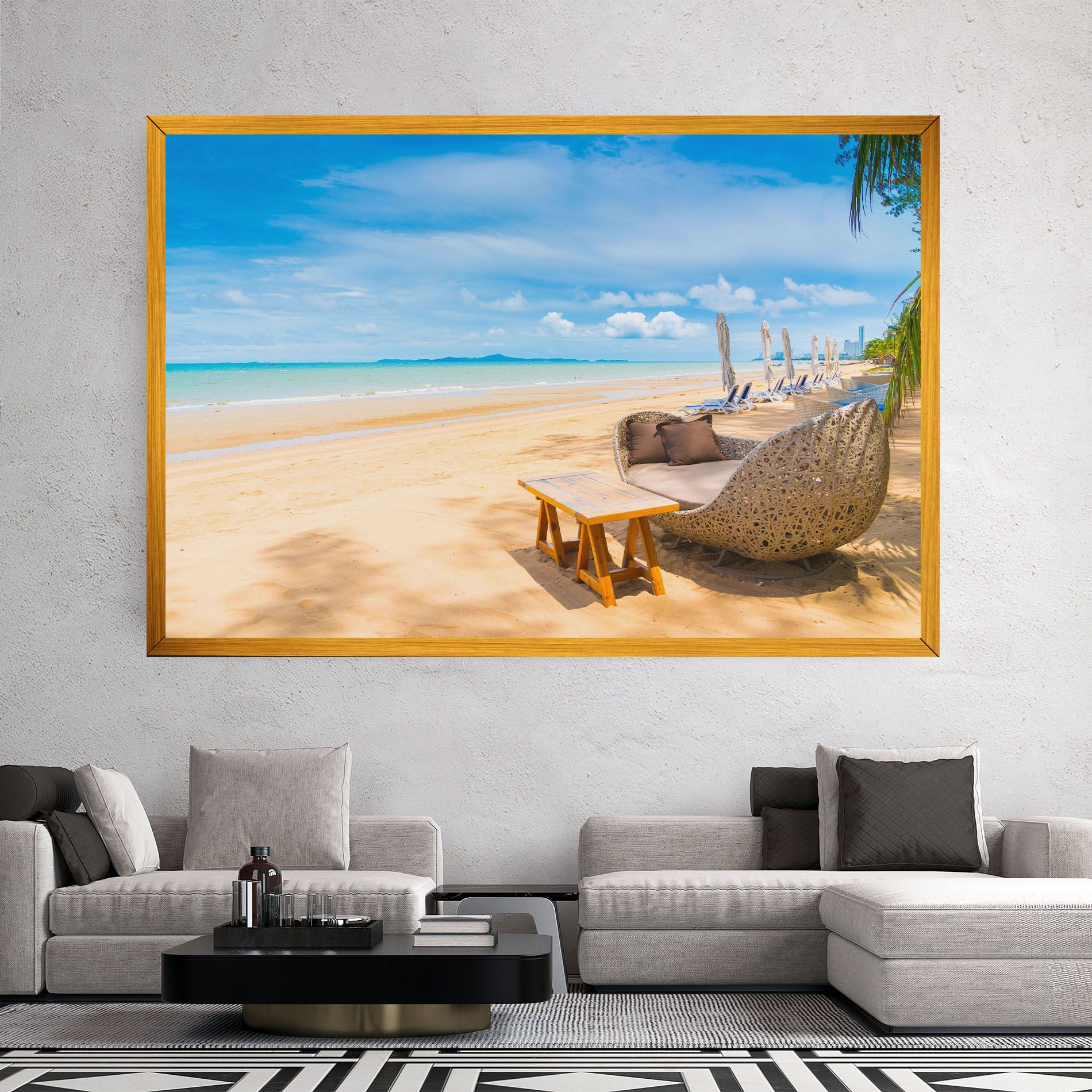 Dinning Blue Sky mockup 2