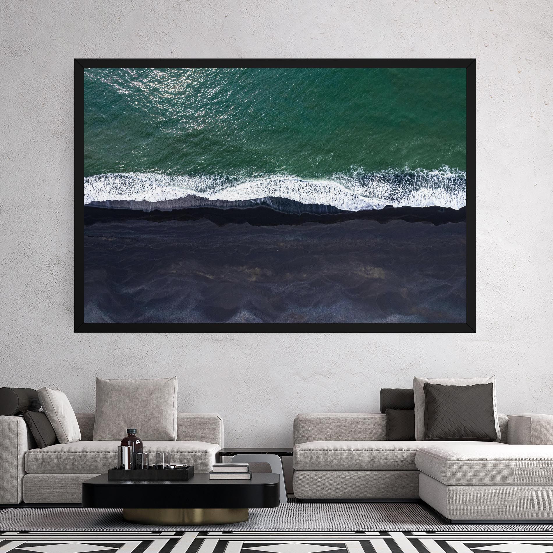 Green Blue Beach mockup 2