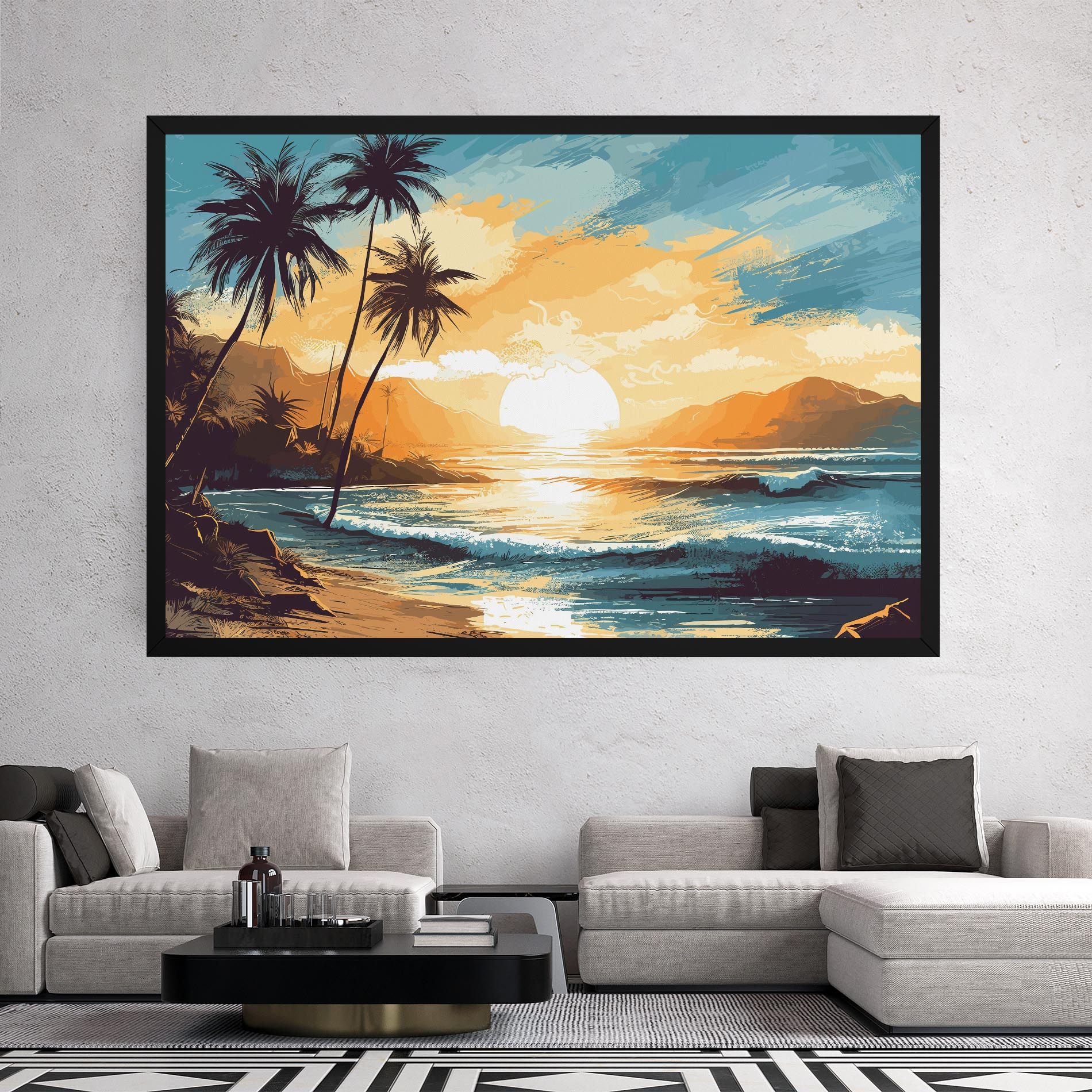 Sunrise Beach View mockup 2