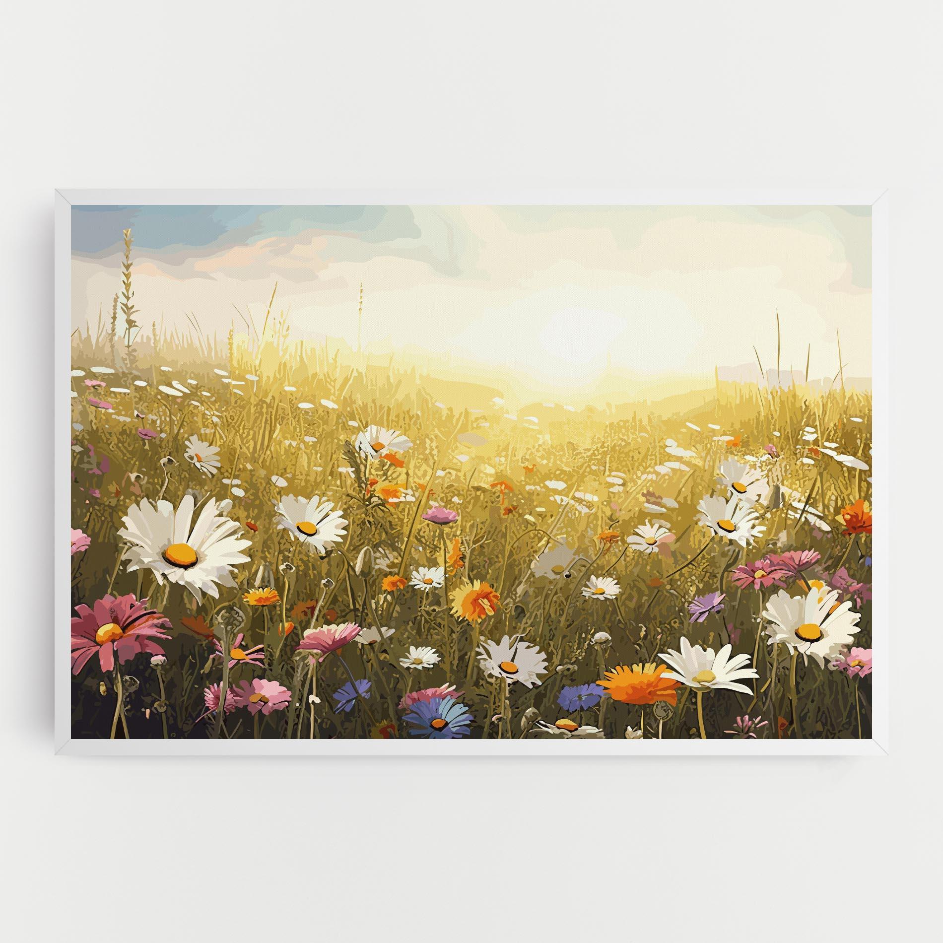 Картина на платно Spring Field Art mockup 0