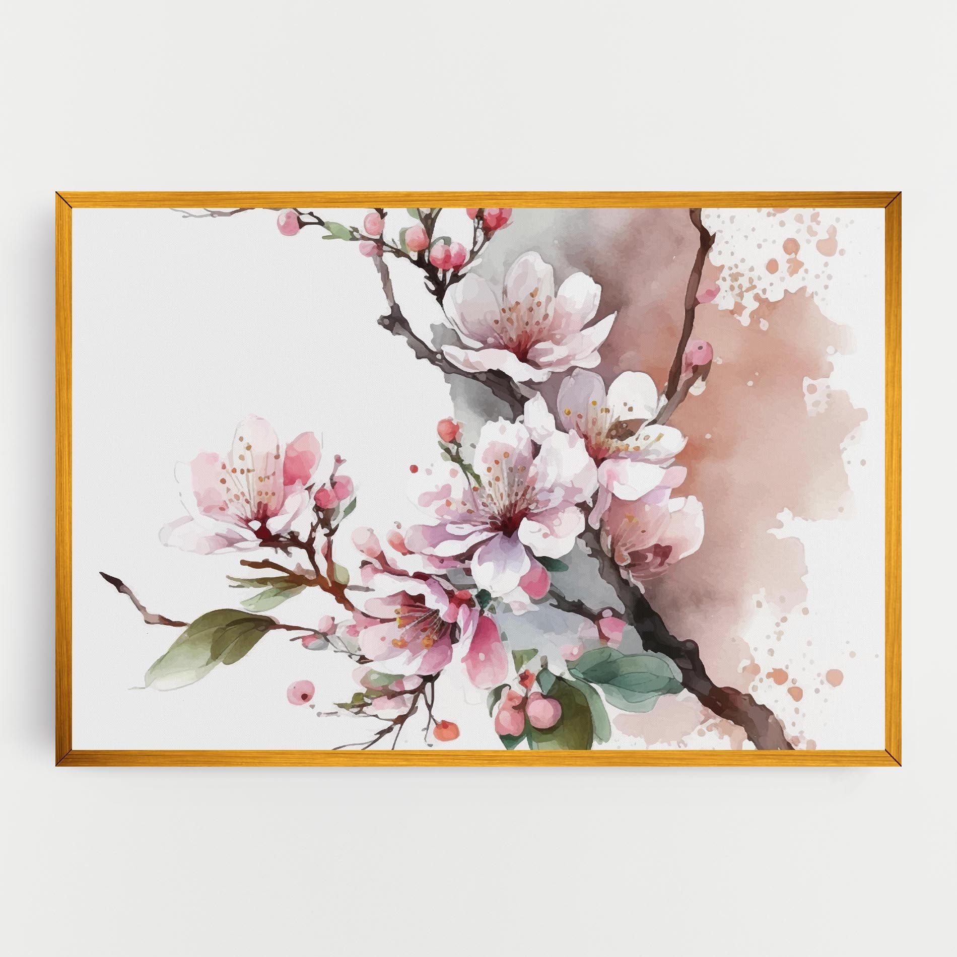 Cherry Spring Flower mockup 0