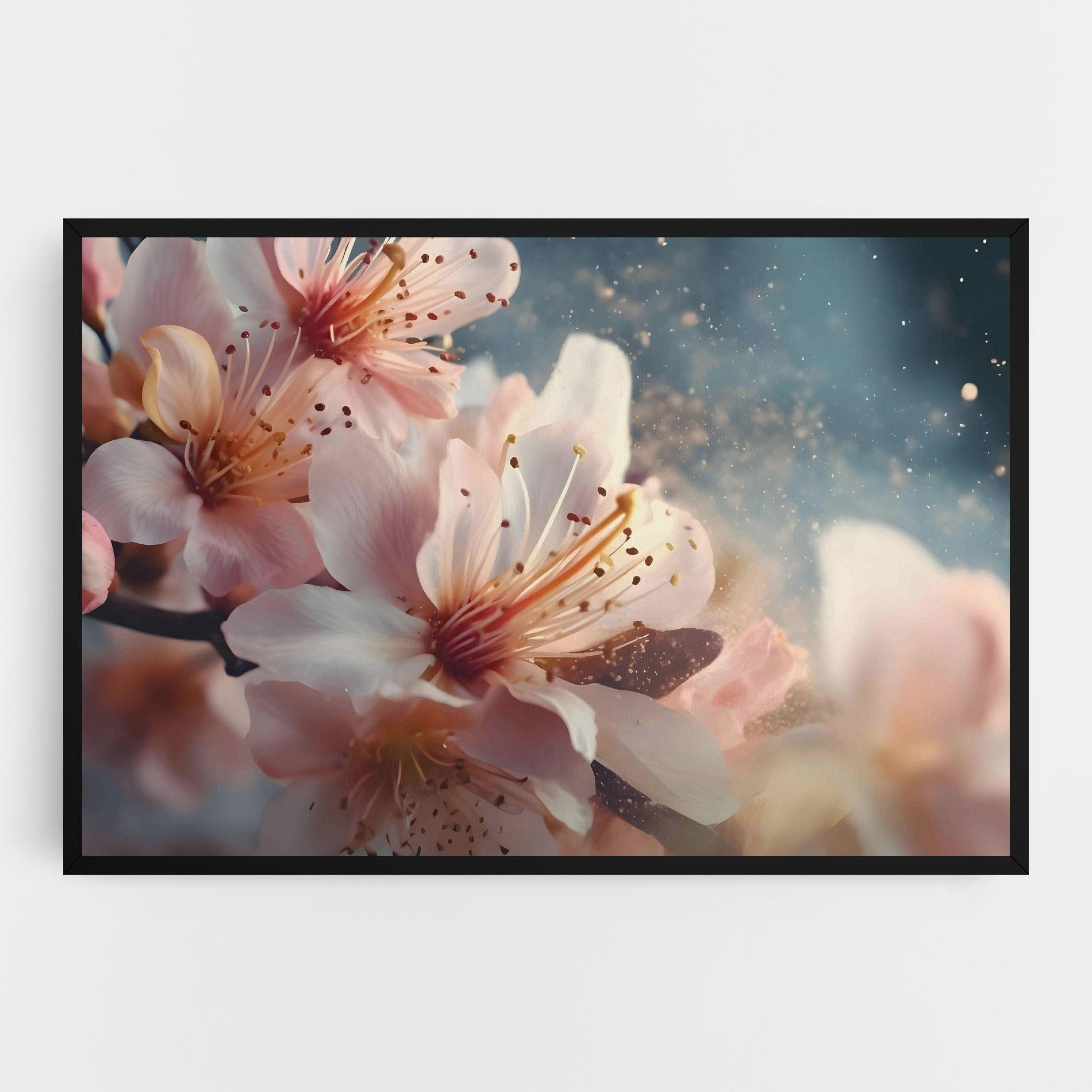 Картина на платно Flower Spring Art mockup 0