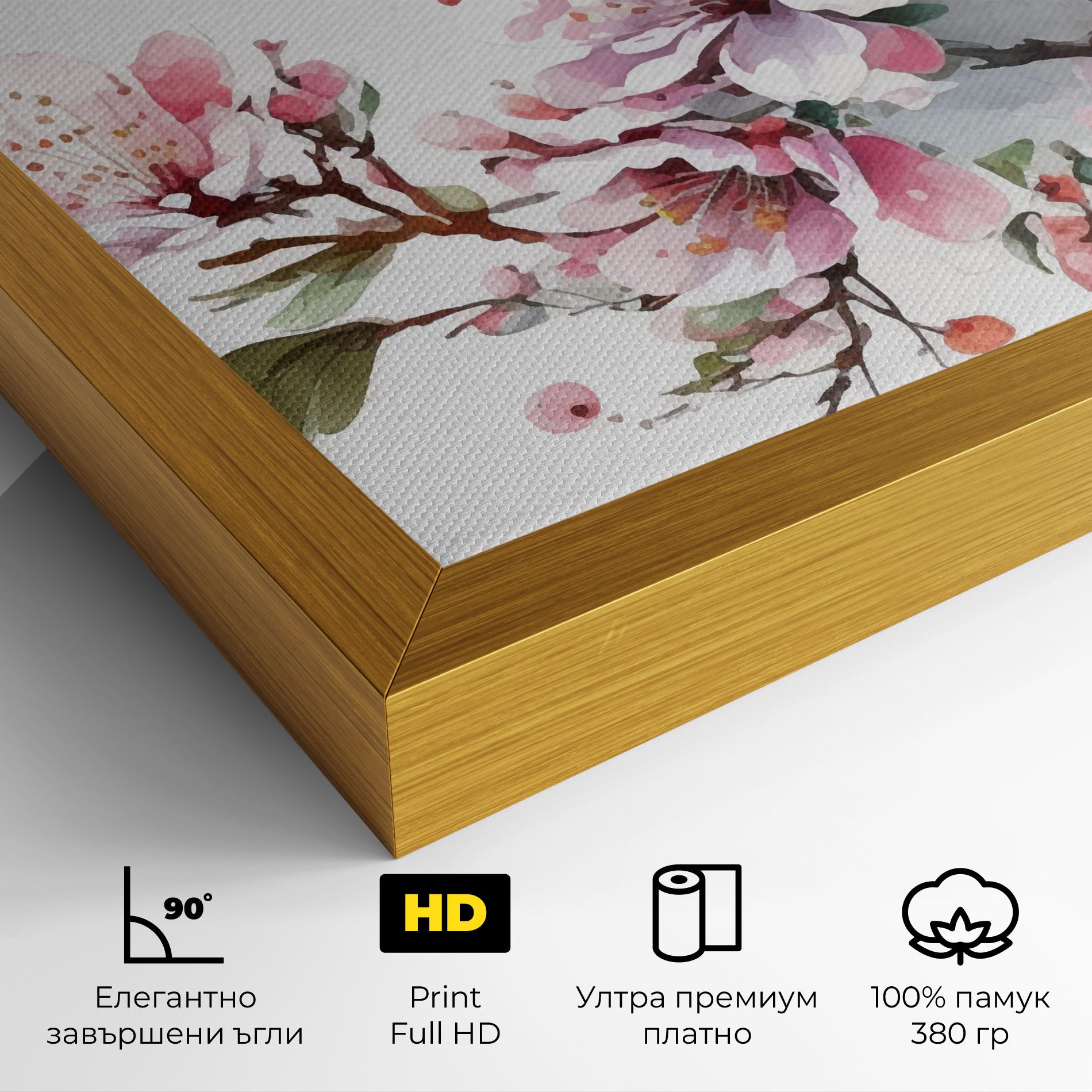Cherry Spring Flower mockup 4