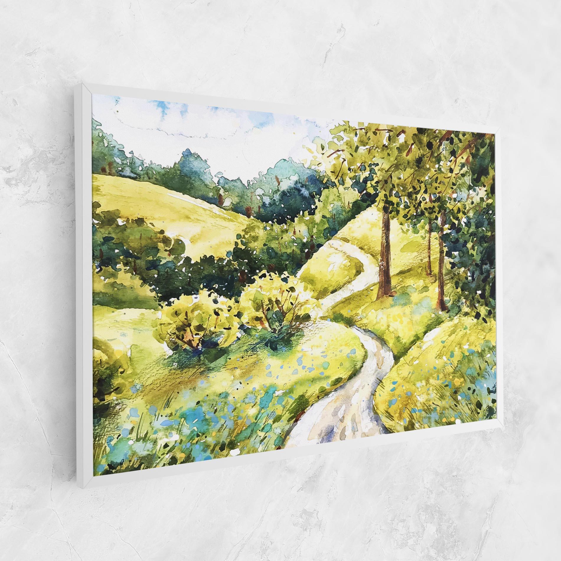 Картина на платно Fresh Spring View mockup 1