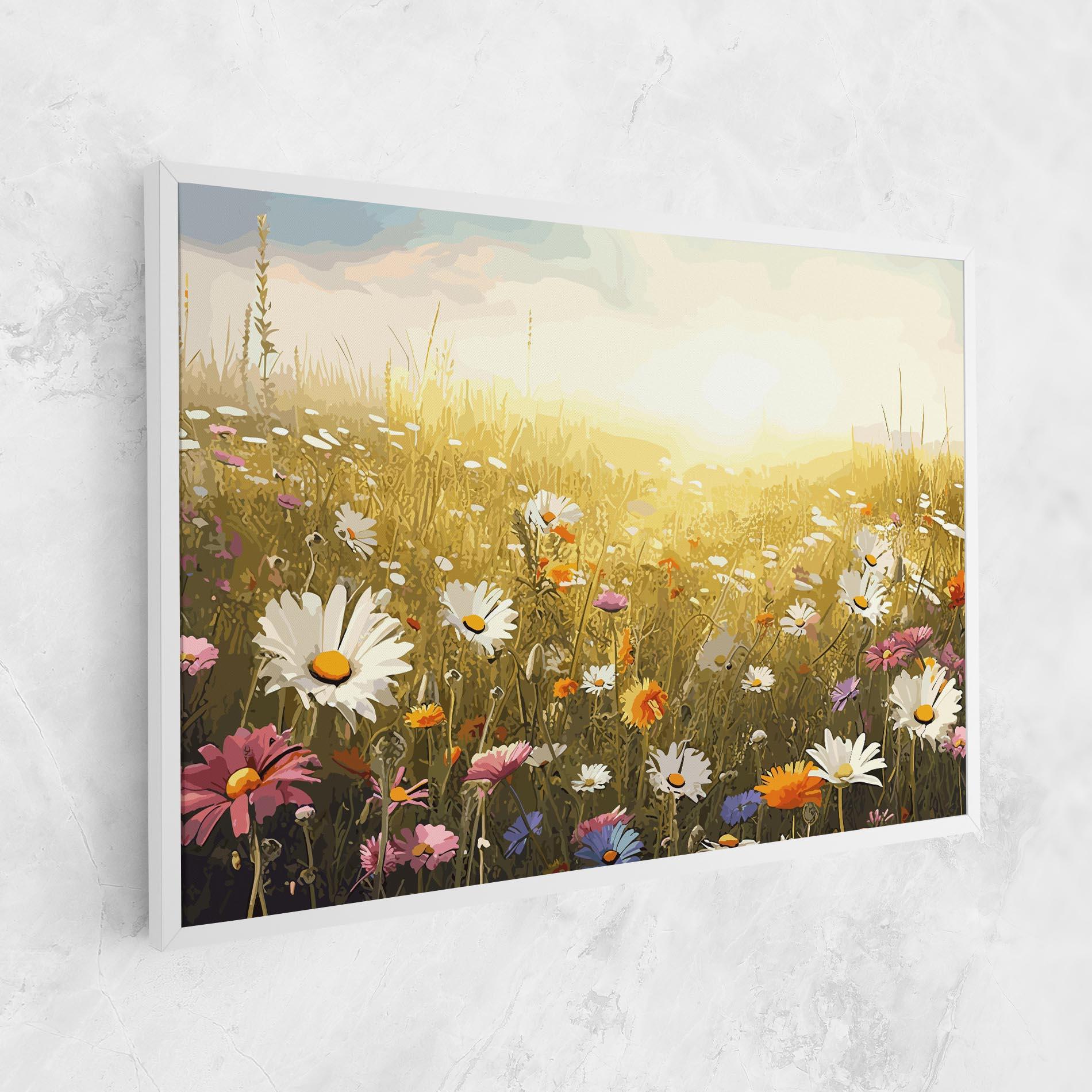 Картина на платно Spring Field Art mockup 1