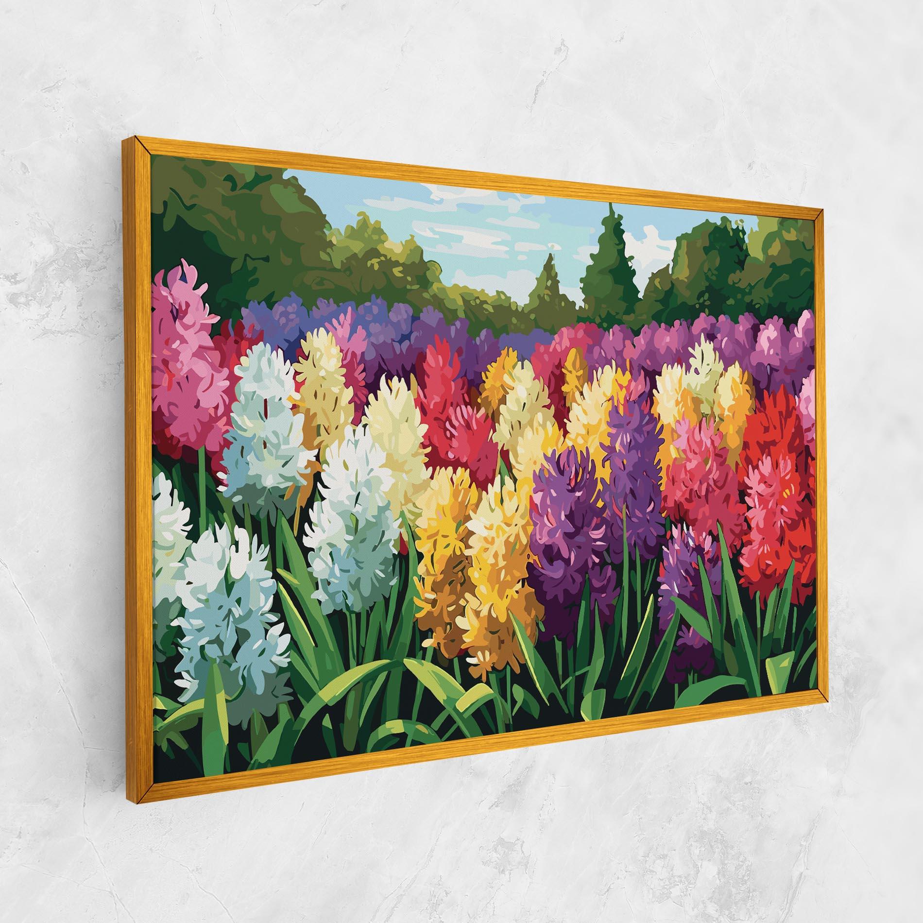Картина на платно Pretty Colorful Spring mockup 1