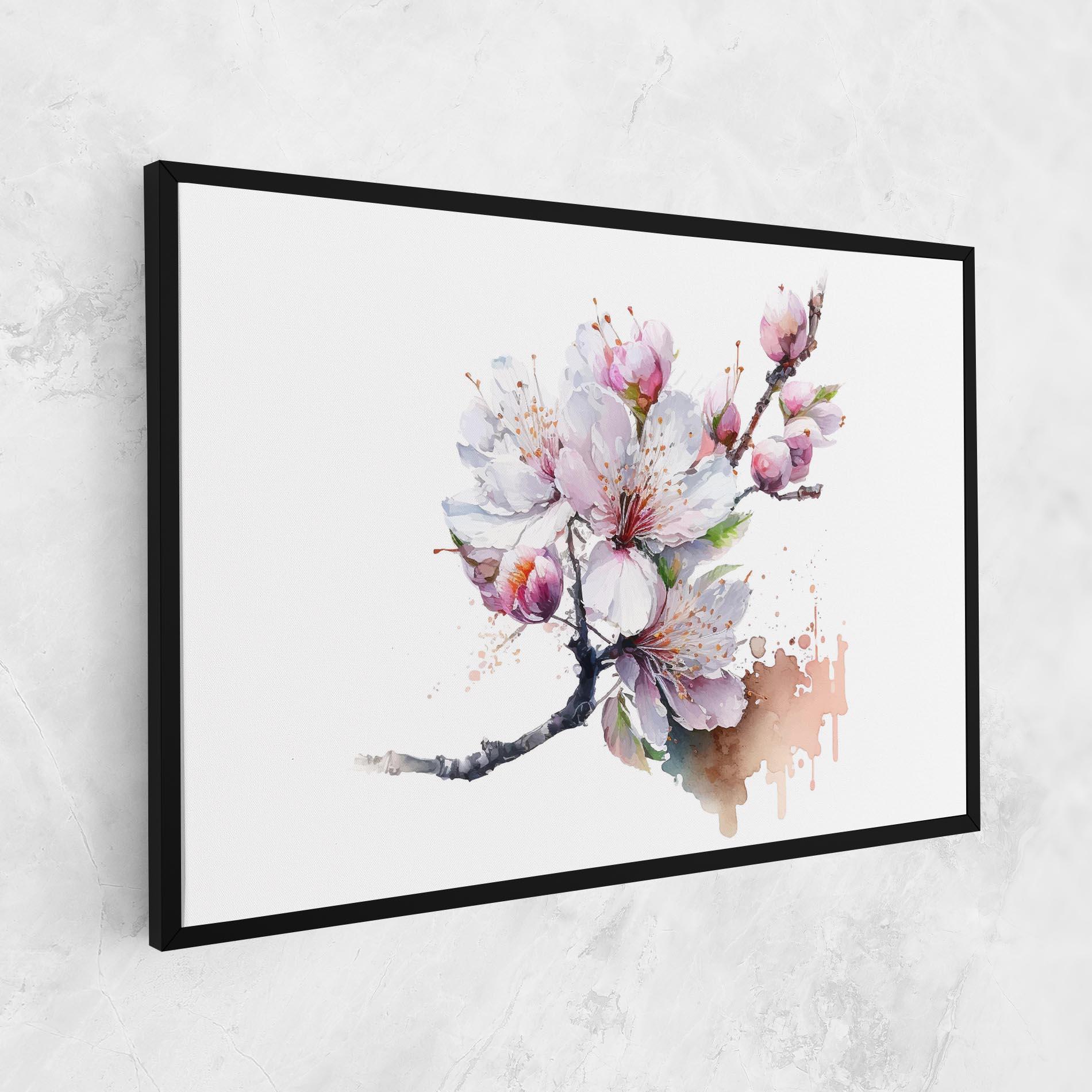 Картина на платно Cherry Spring Art mockup 1