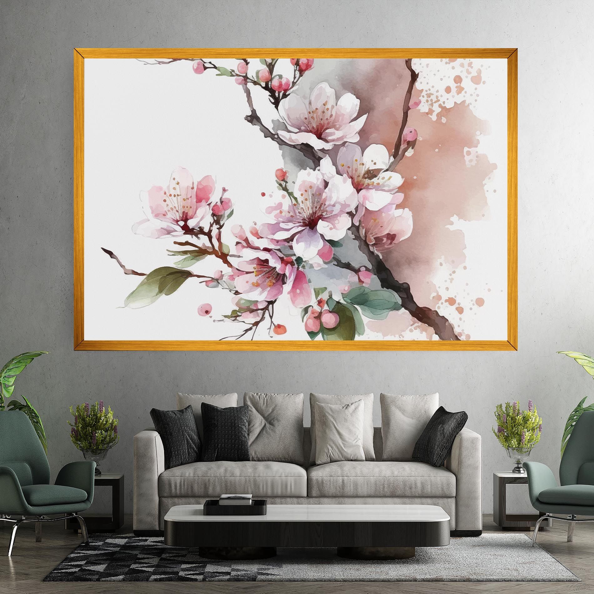 Cherry Spring Flower mockup 7
