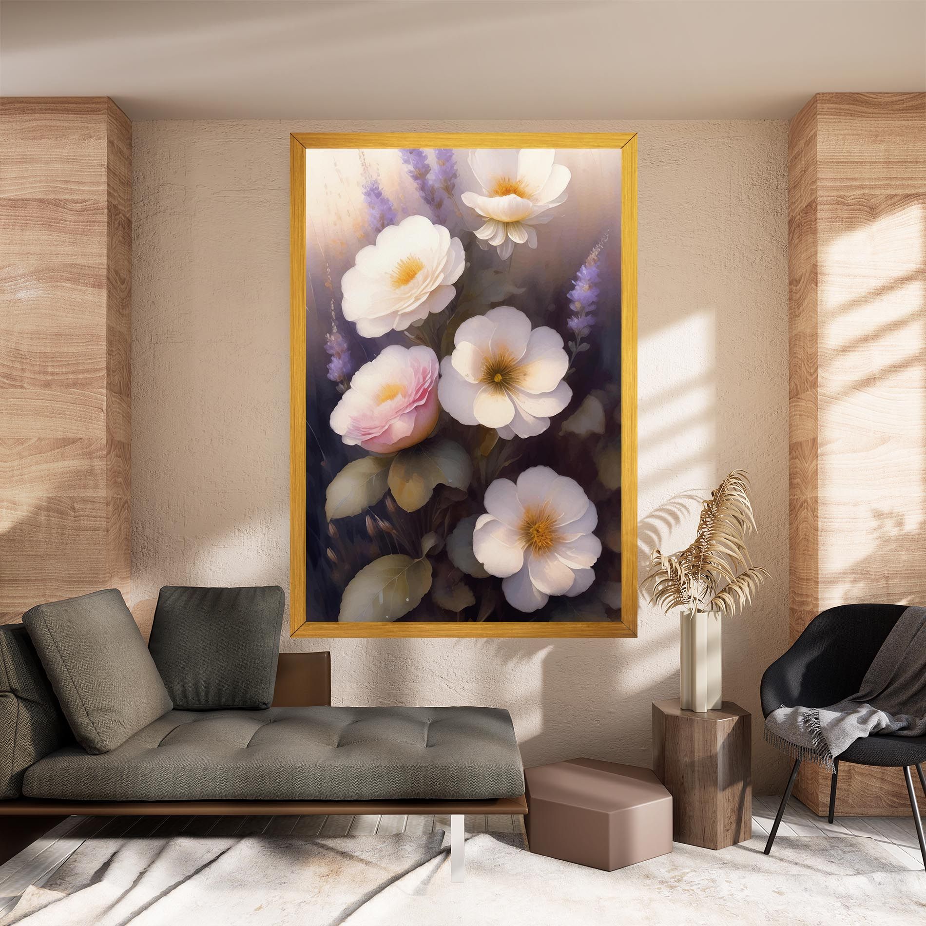 Cream Flower Spring mockup 8