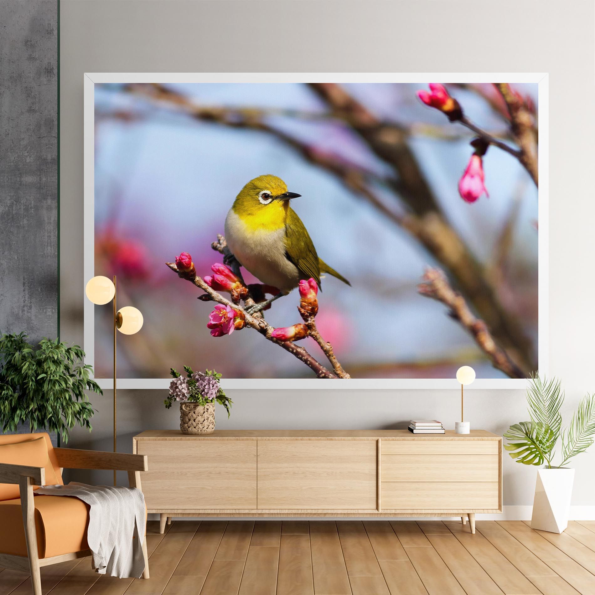 Cute Pink Flower Buds mockup 9