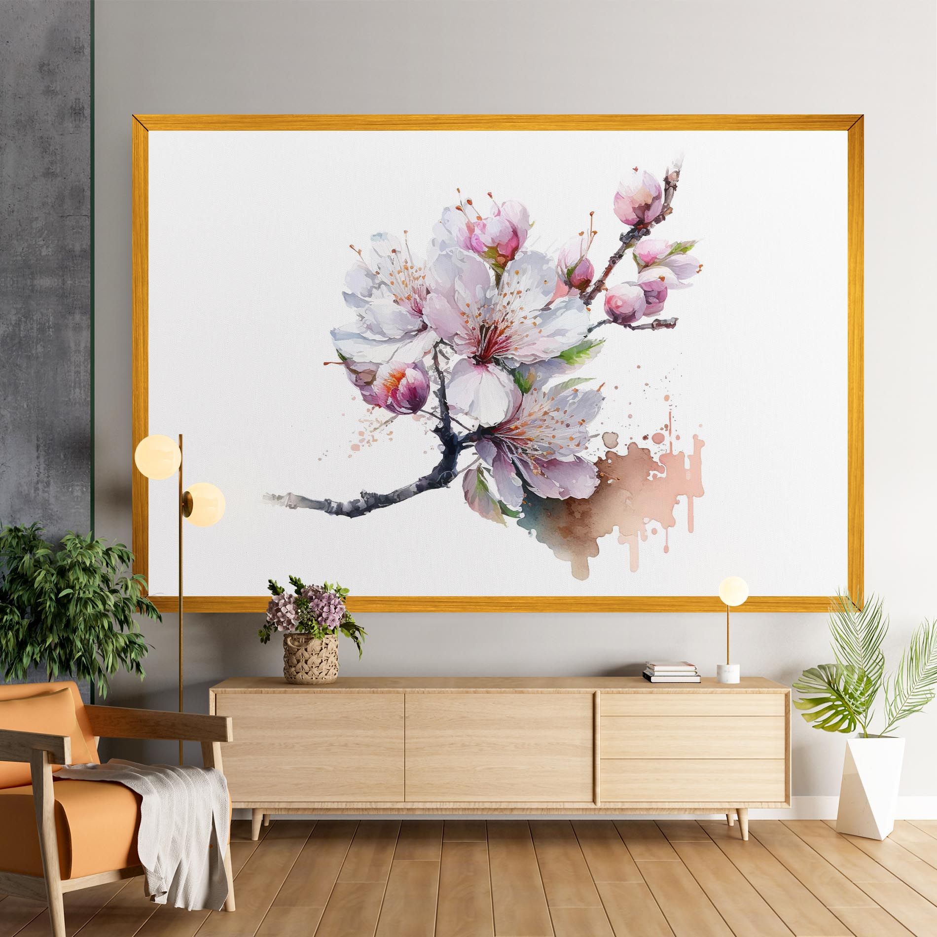 Cherry Spring Art mockup 9