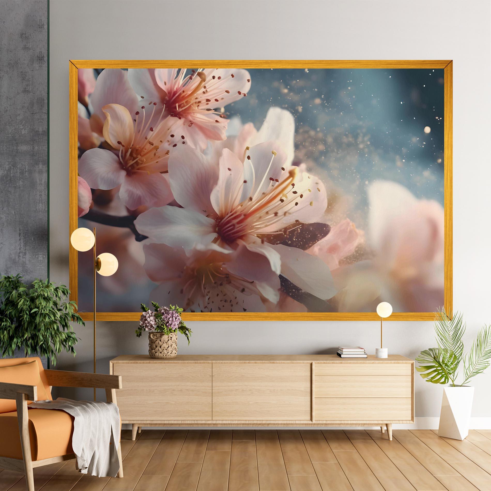 Картина на платно Flower Spring Art mockup 9