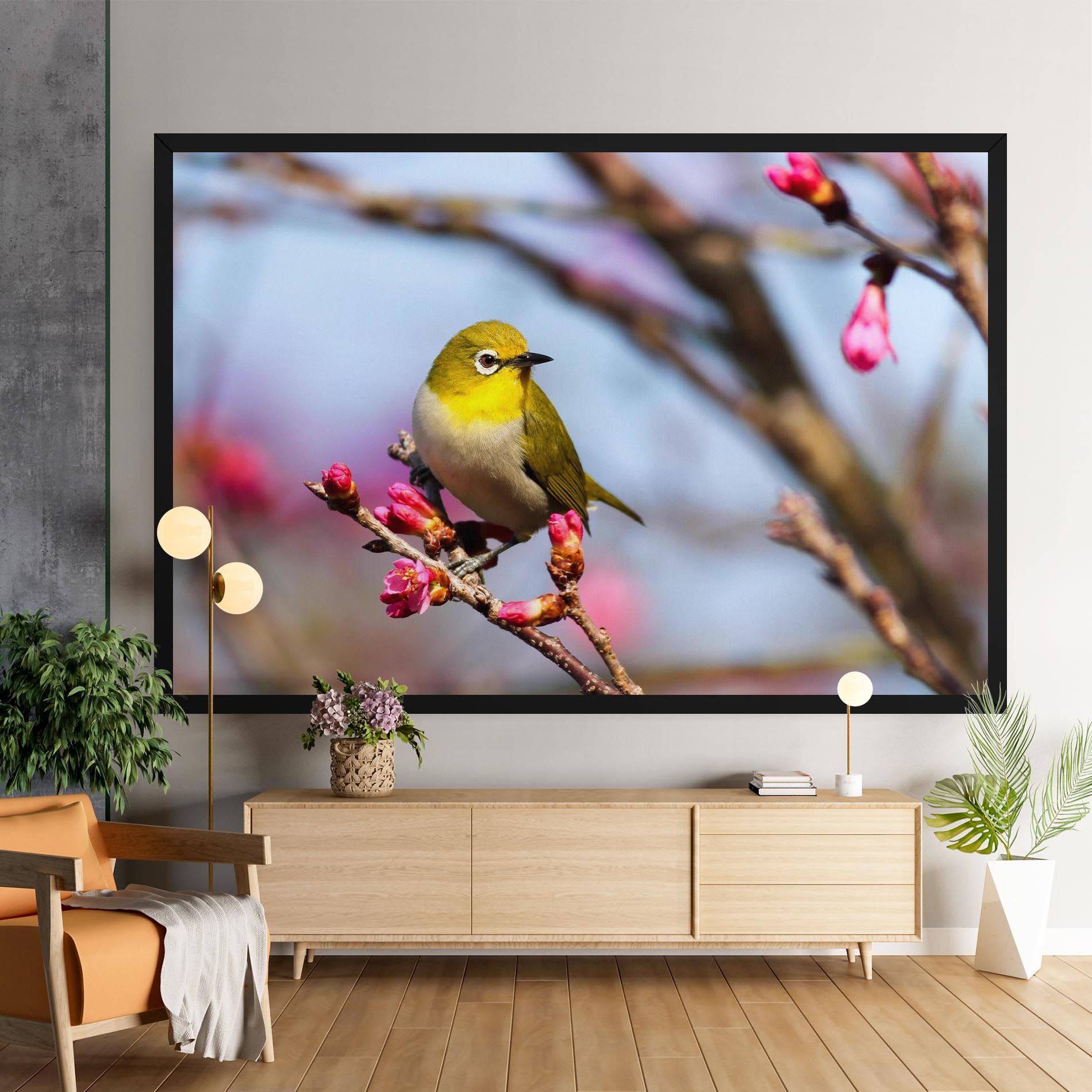 Cute Pink Flower Buds mockup 9