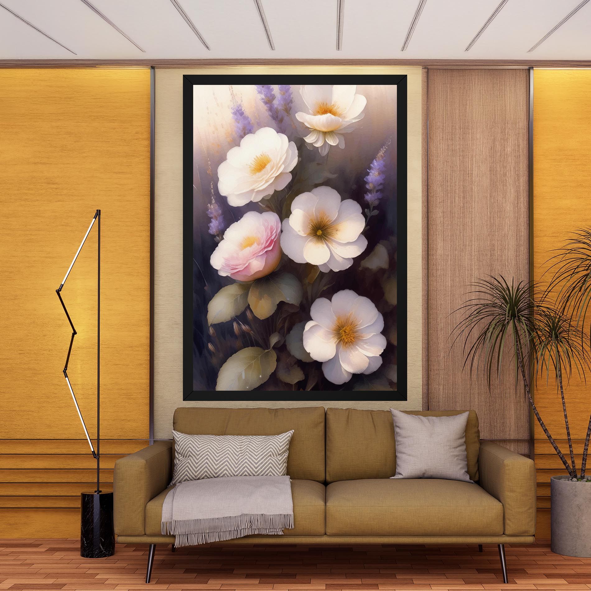 Cream Flower Spring mockup 9