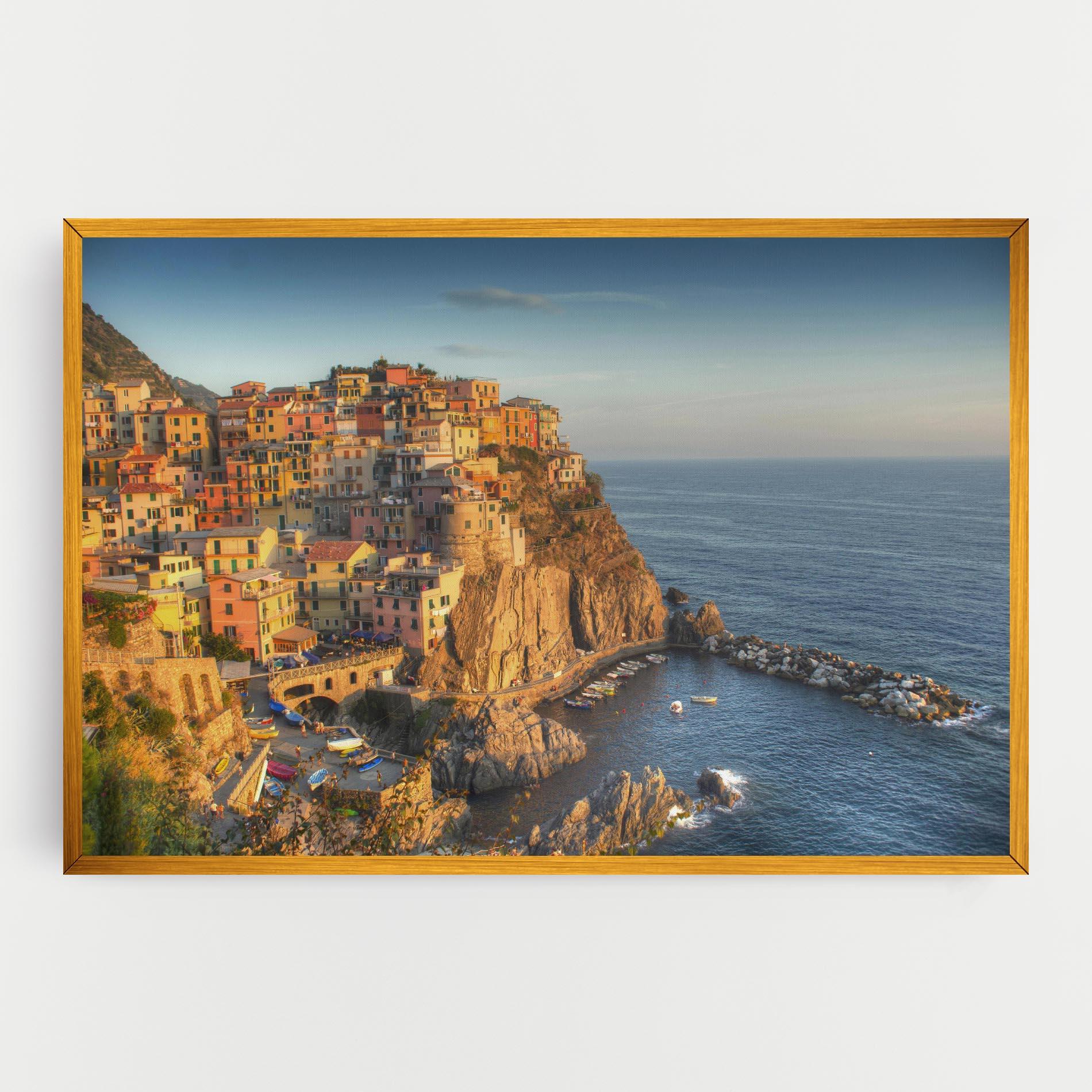 Картина на платно Cinque Terrre mockup 0