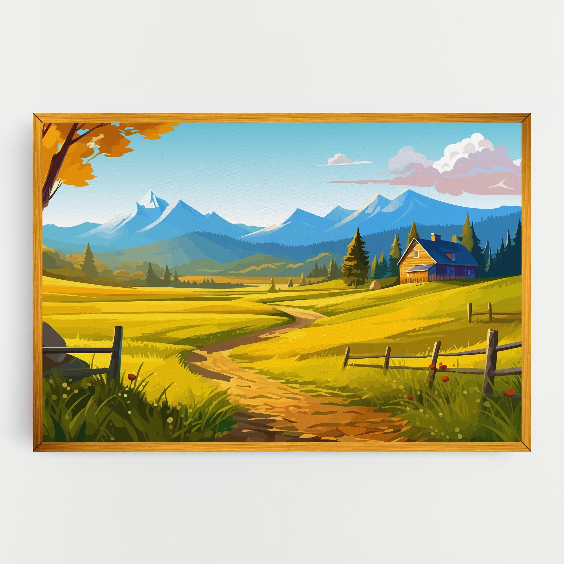 Daylight Rural View mockup 0