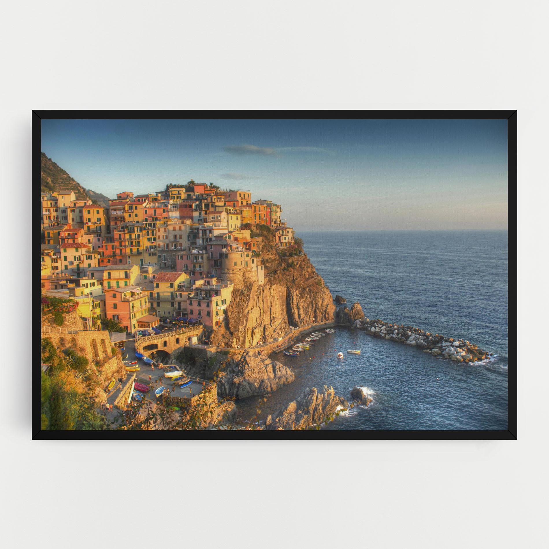 Картина на платно Cinque Terrre mockup 0