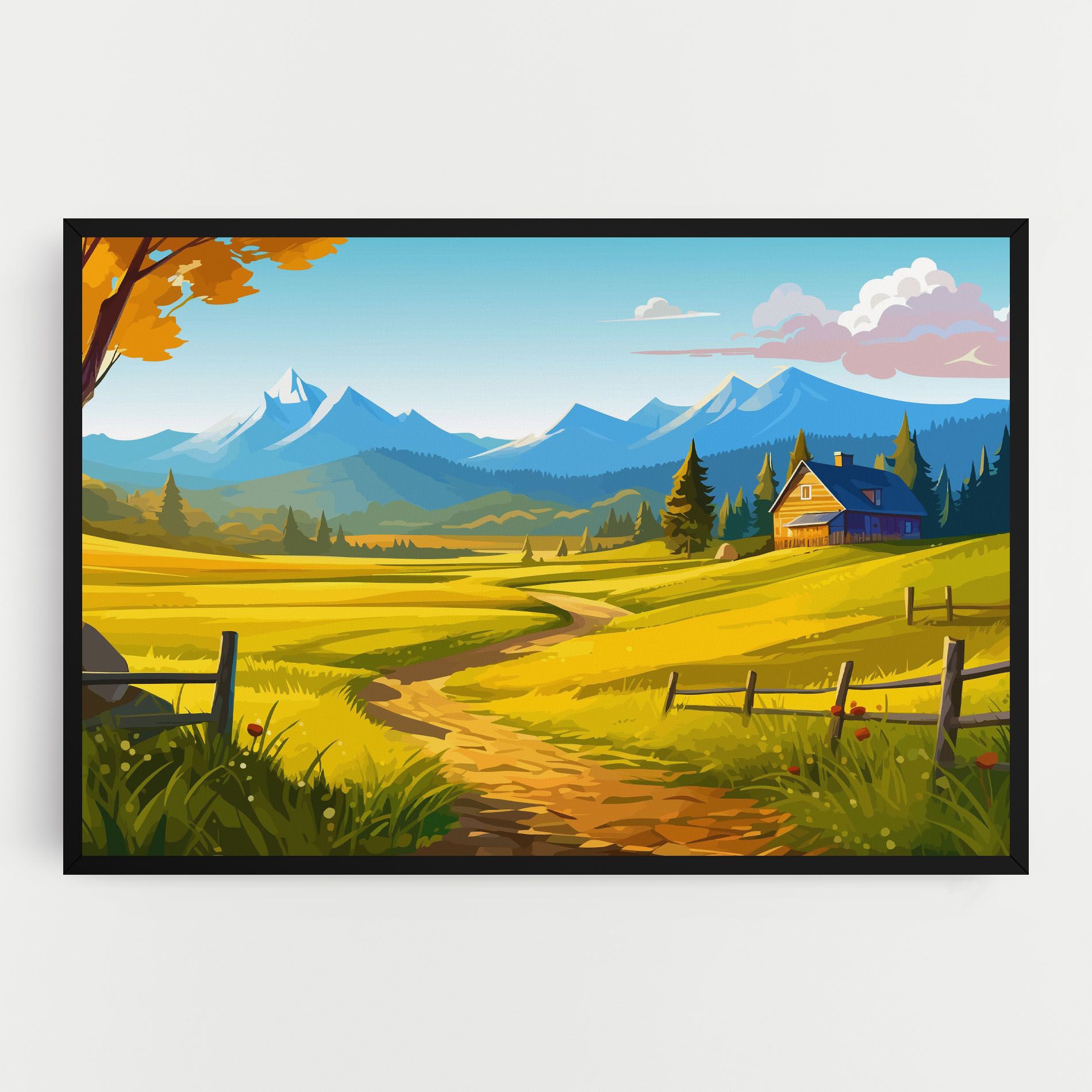 Daylight Rural View mockup 0