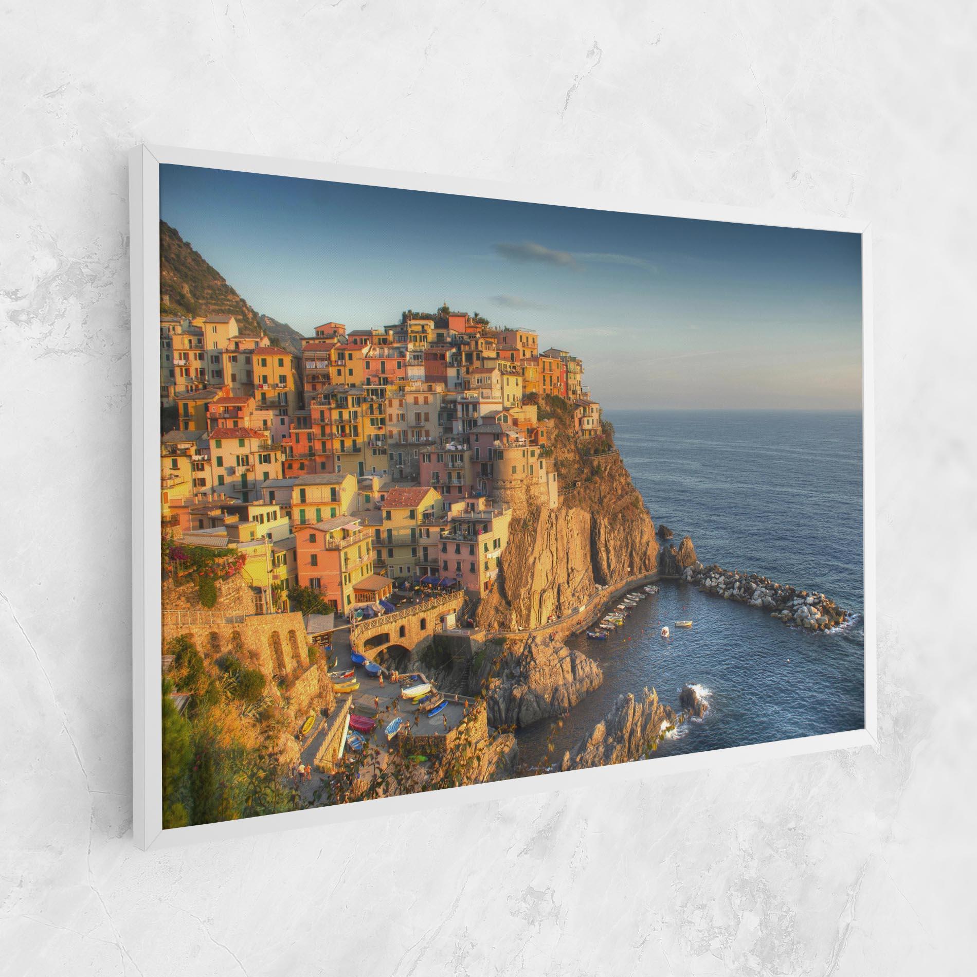 Картина на платно Cinque Terrre mockup 1