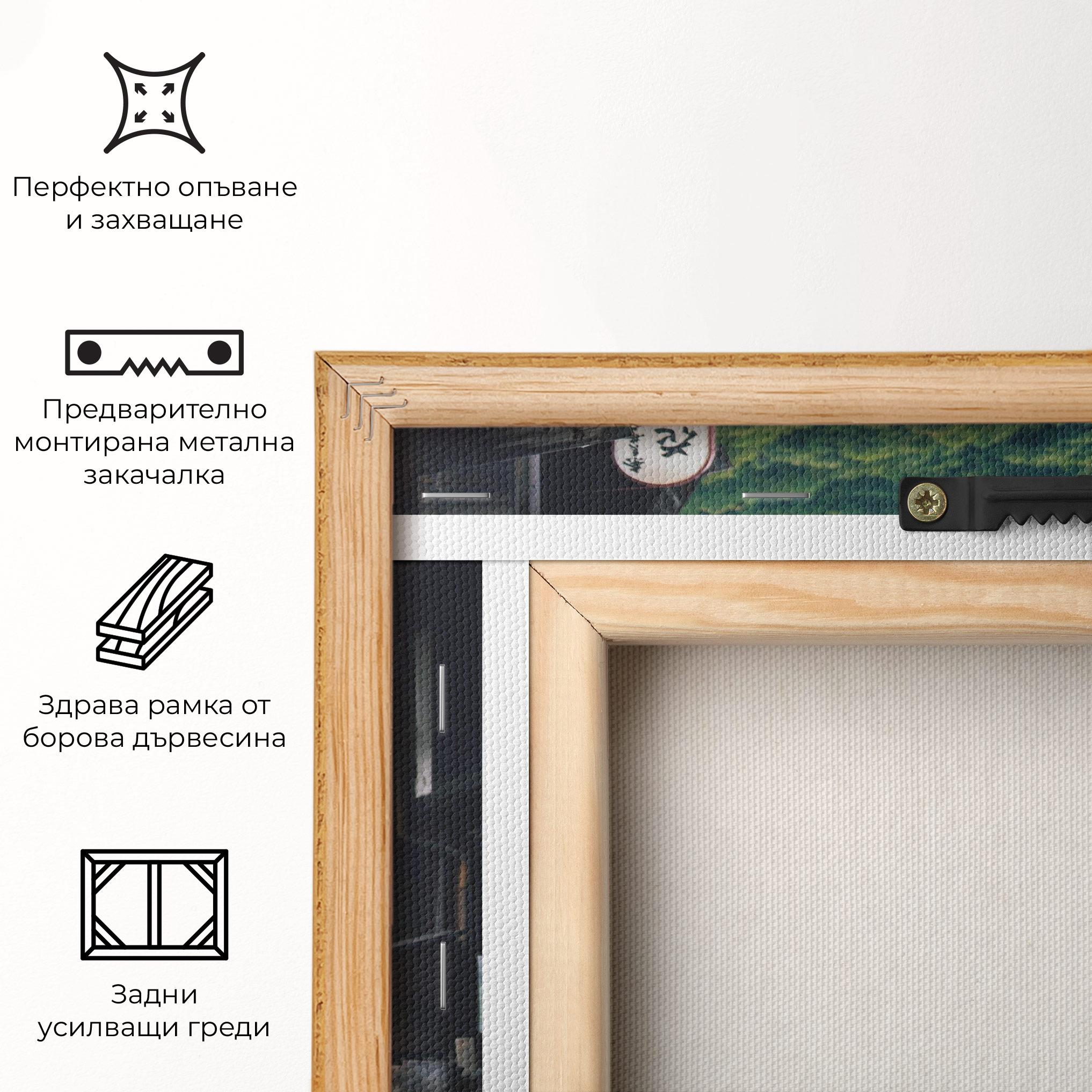 Картина на платно China Roads mockup 5