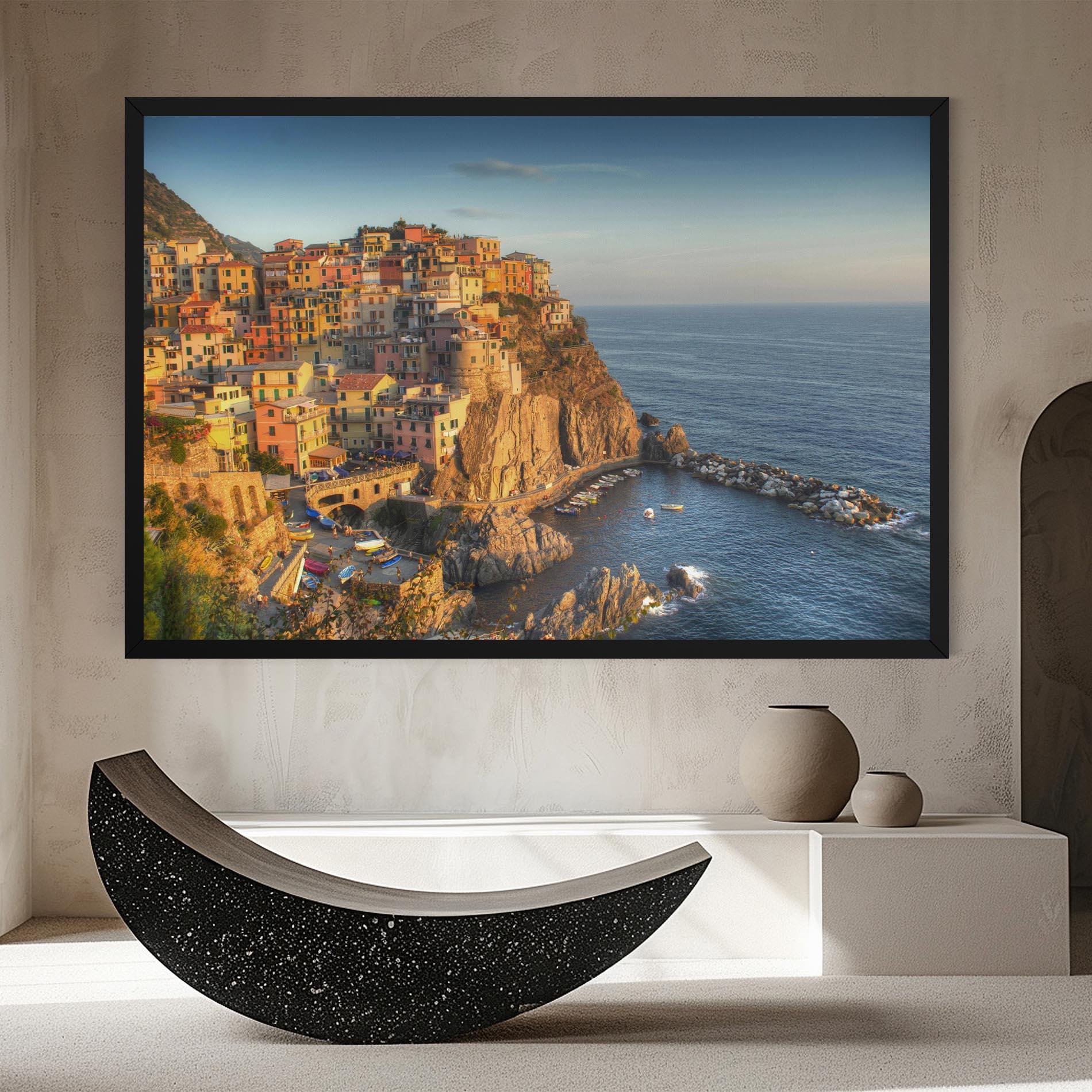 Картина на платно Cinque Terrre mockup 8