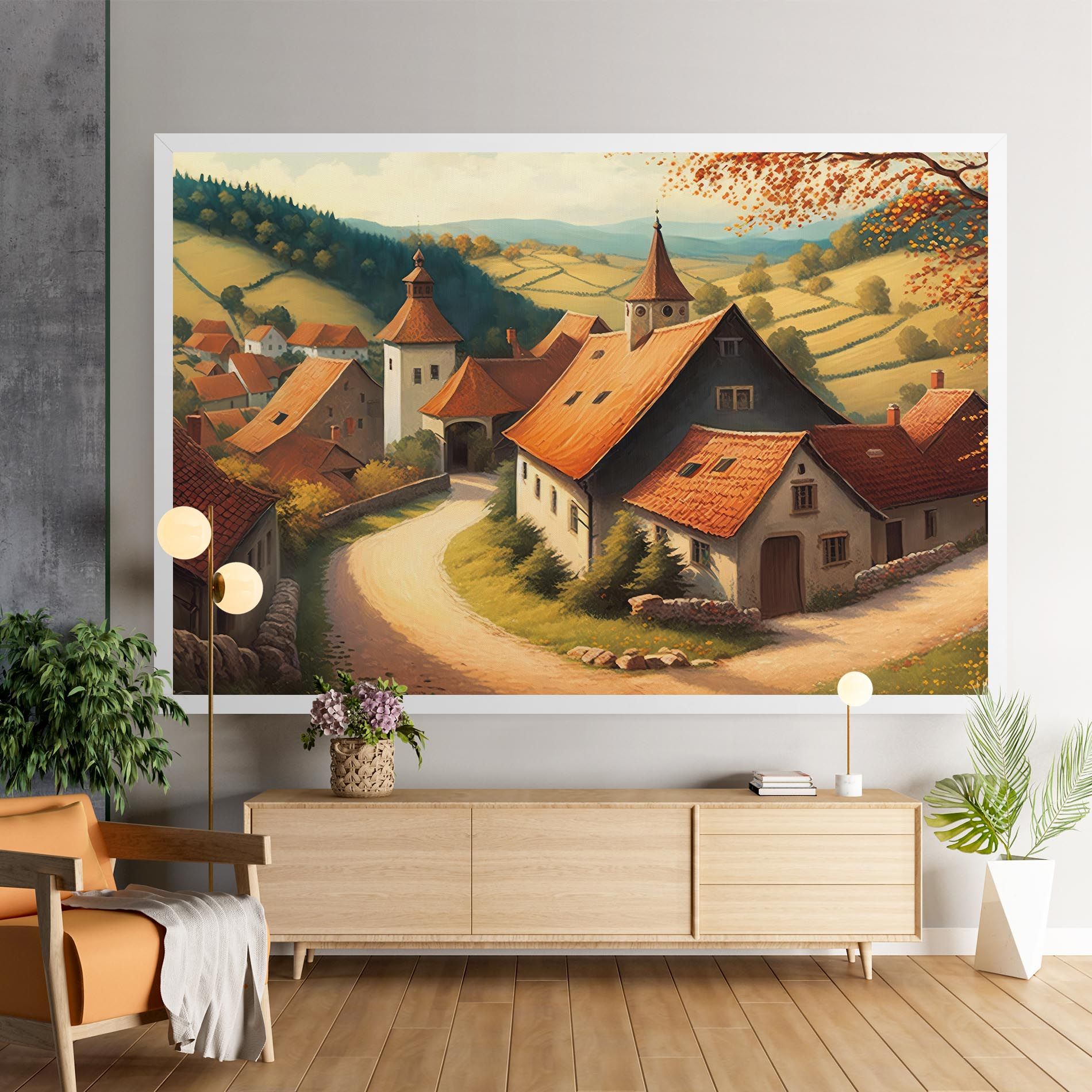 Countryside Village mockup 9
