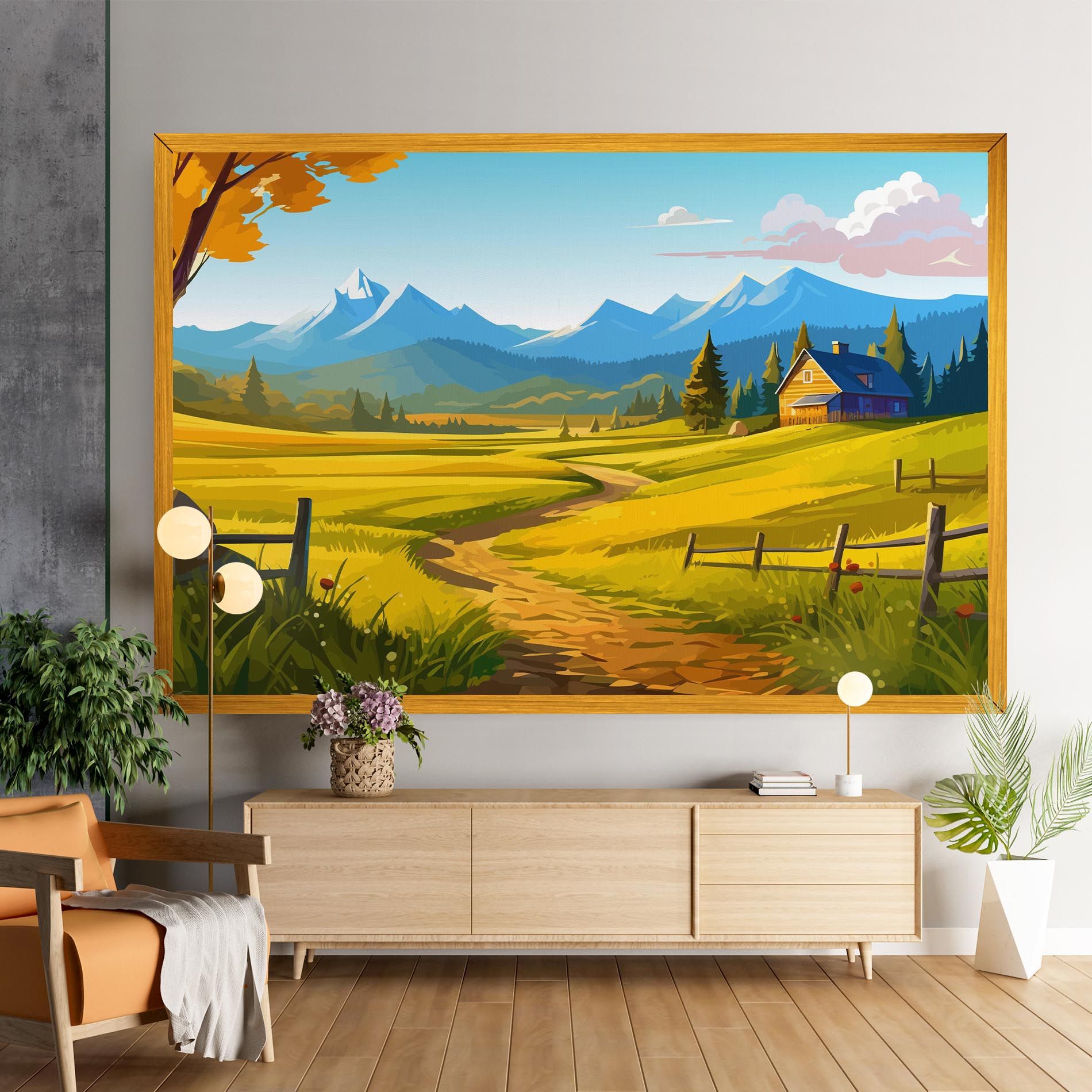 Daylight Rural View mockup 9