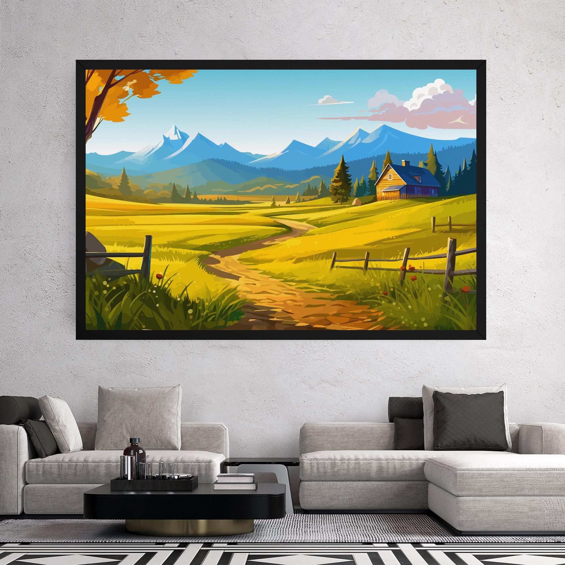 Daylight Rural View mockup 2