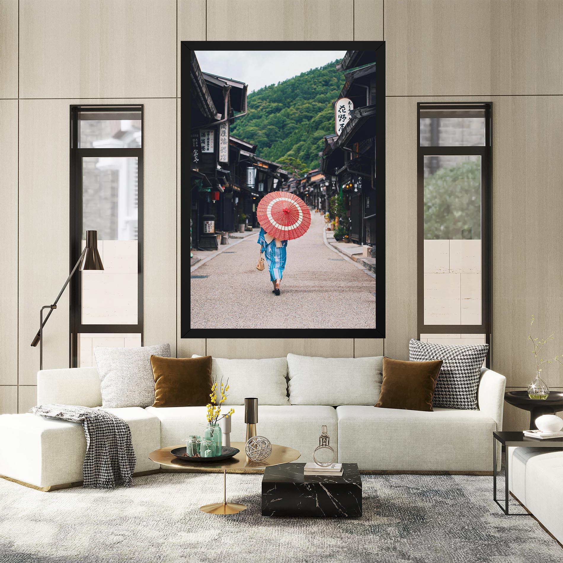 Картина на платно China Roads mockup 2