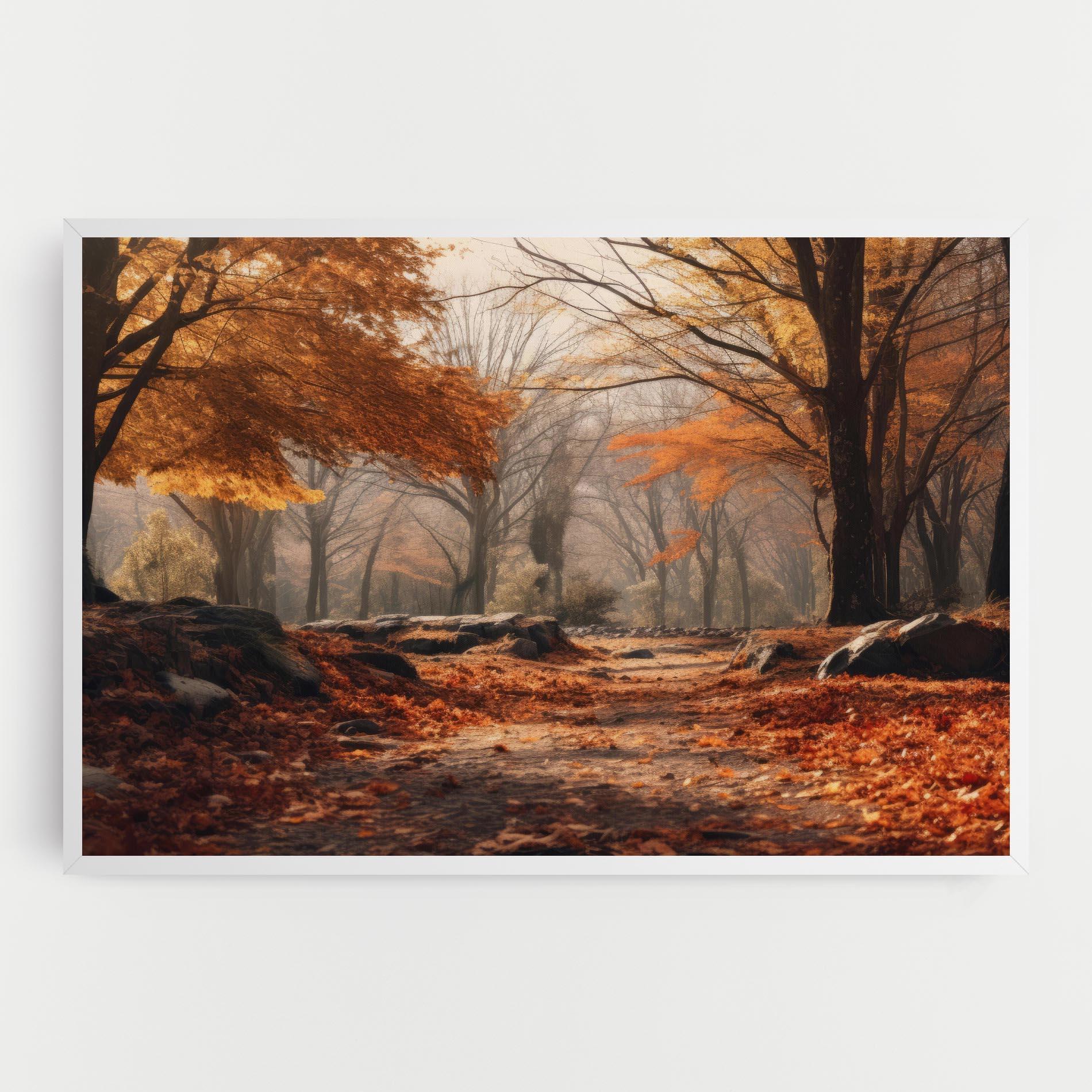 Картина на платно Autumn Forest mockup 0