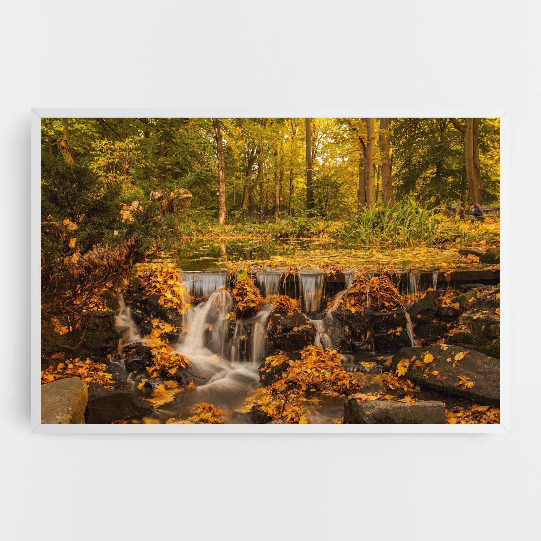 Autumn Waterfall mockup 0