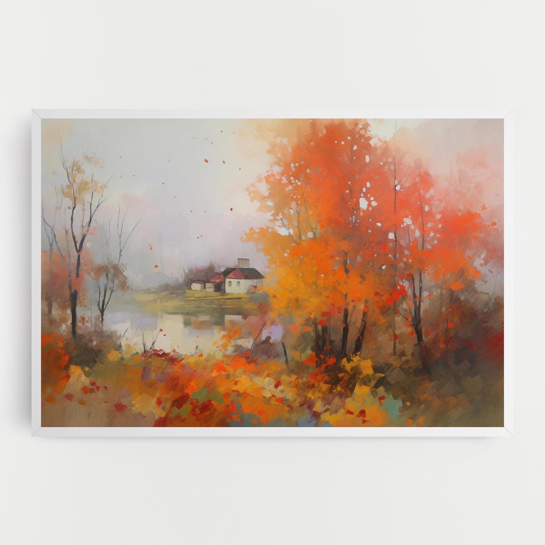 Картина на платно Autumnal Painting mockup 0